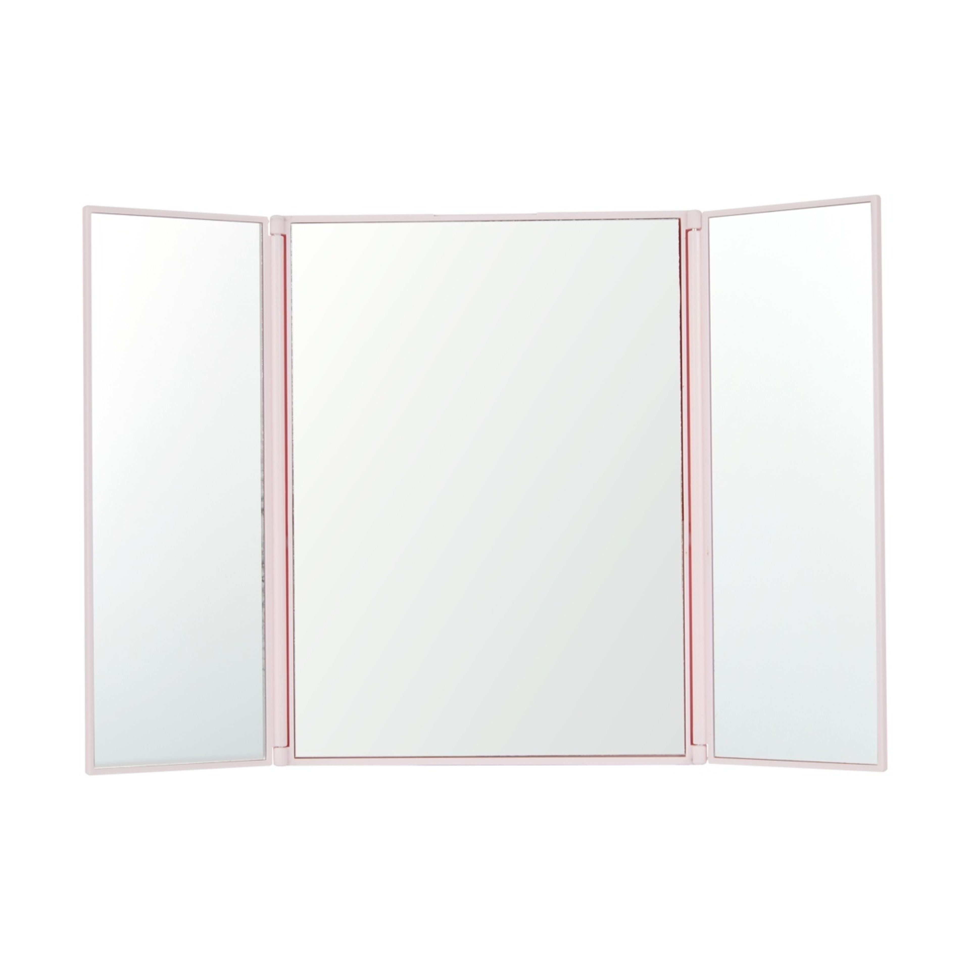 2 OXX Travel Fold-Out Travel Mirror - Pink, 2 of 8