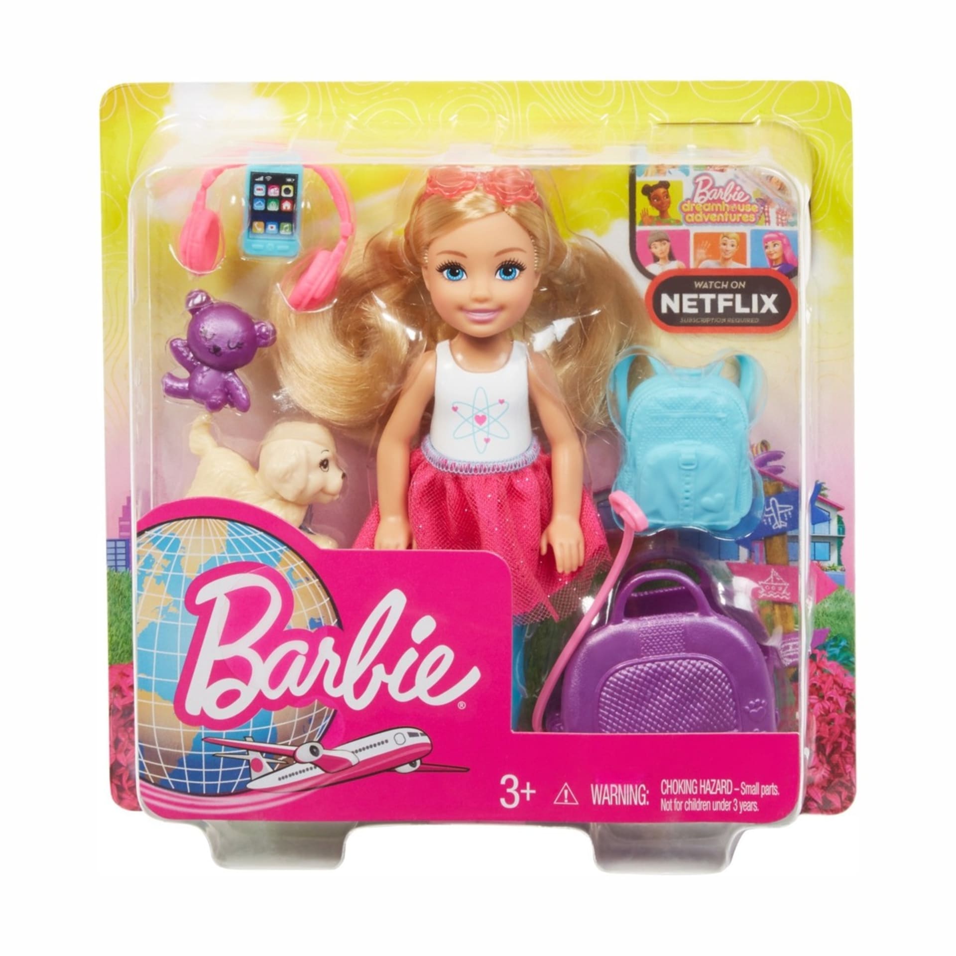 Barbie Chelsea Travel Doll Playset Kmart