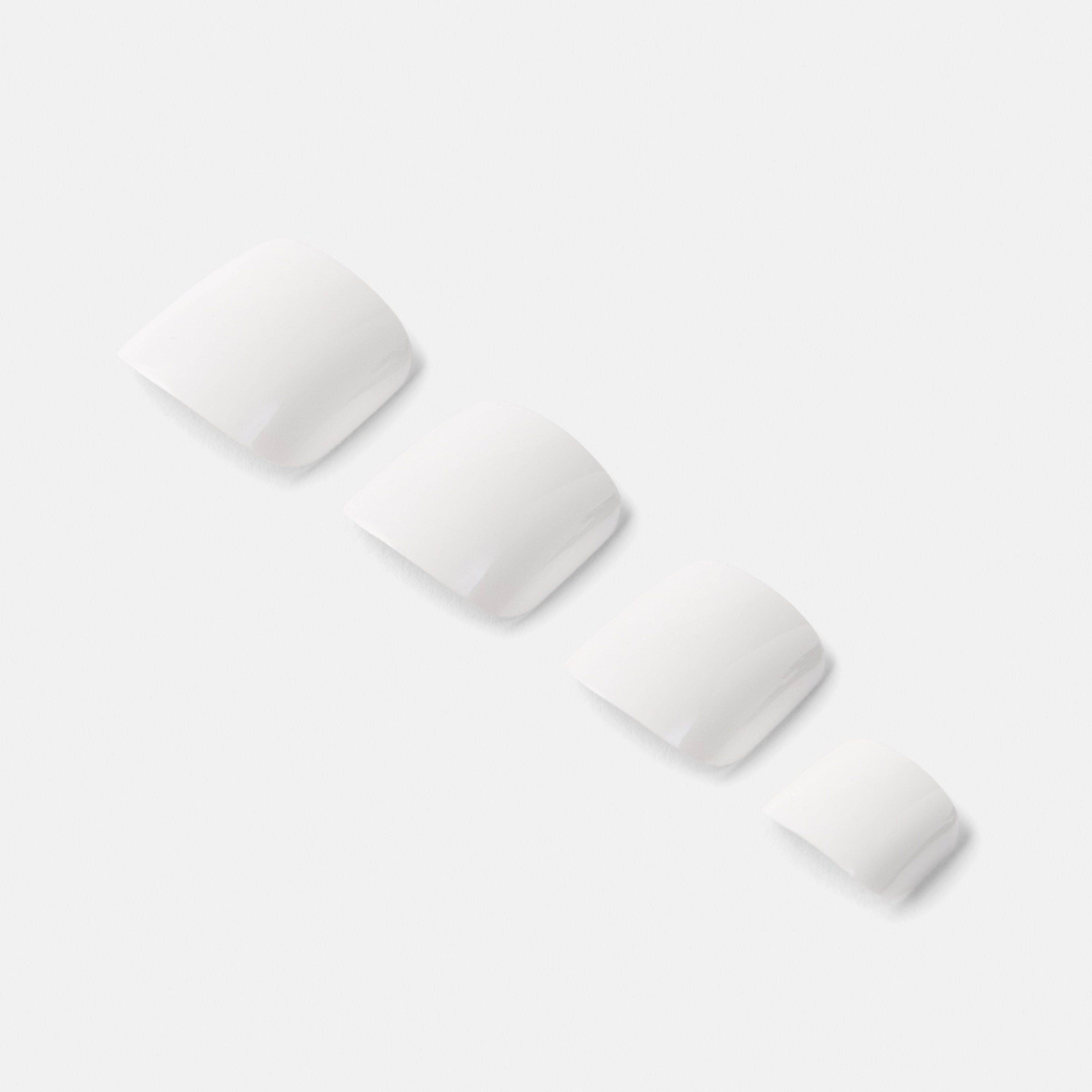 5 OXX Cosmetics 24 Pack Artificial Toenails with Adhesive - White, 5 of 5