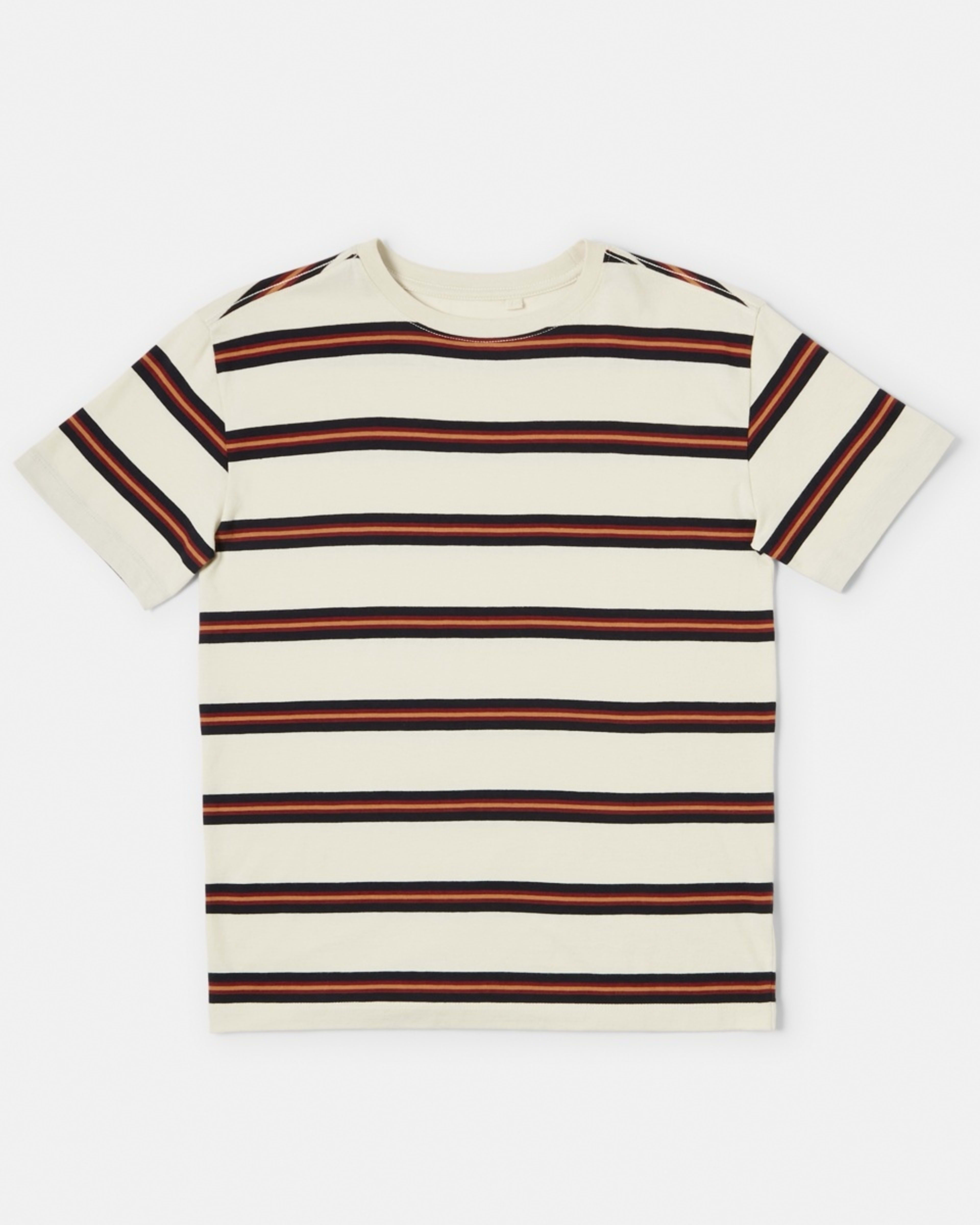 7 Short Sleeve Stripe T-shirt Bge Rtrstr, 7 of 8