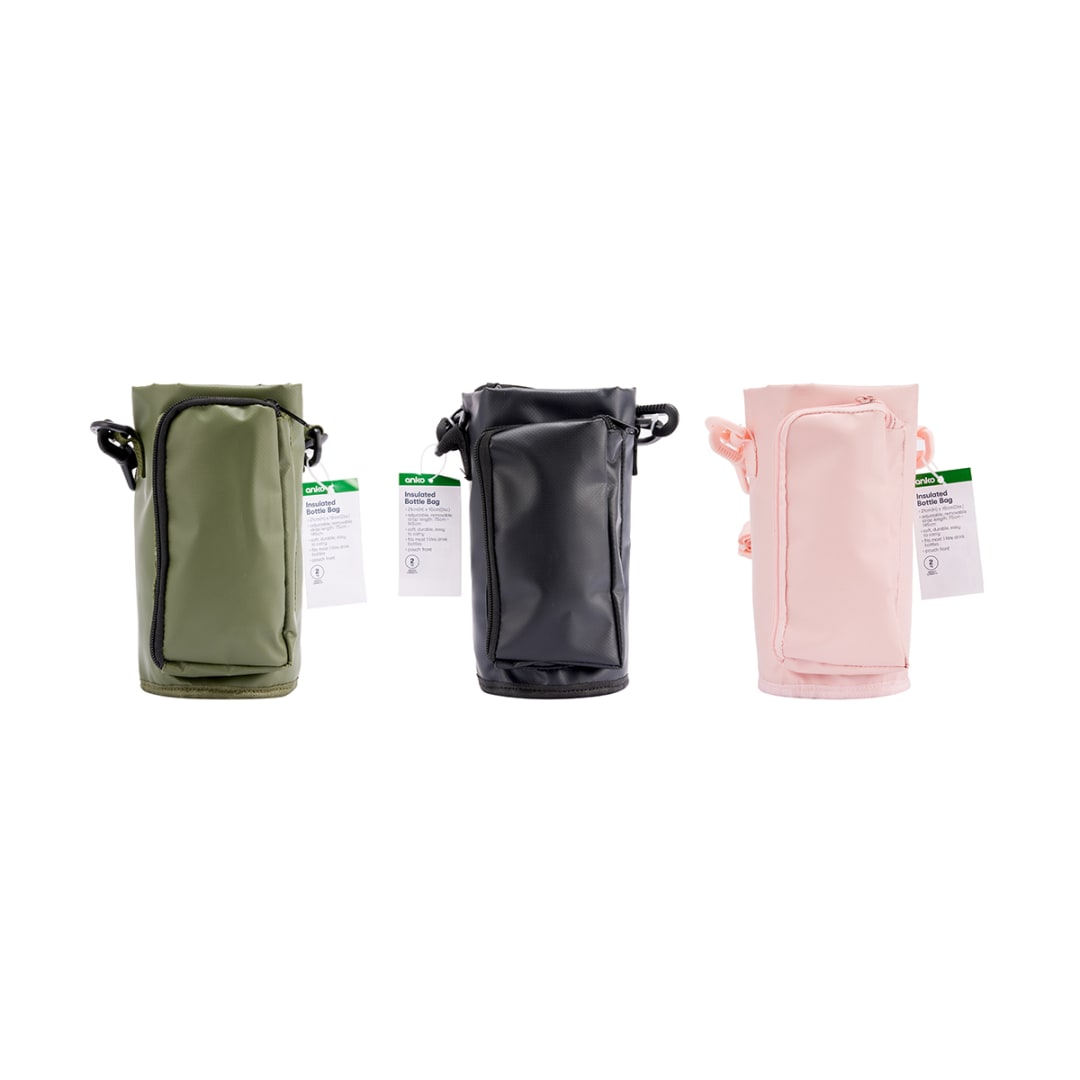 Insulated Bottle Bag Assorted Kmart