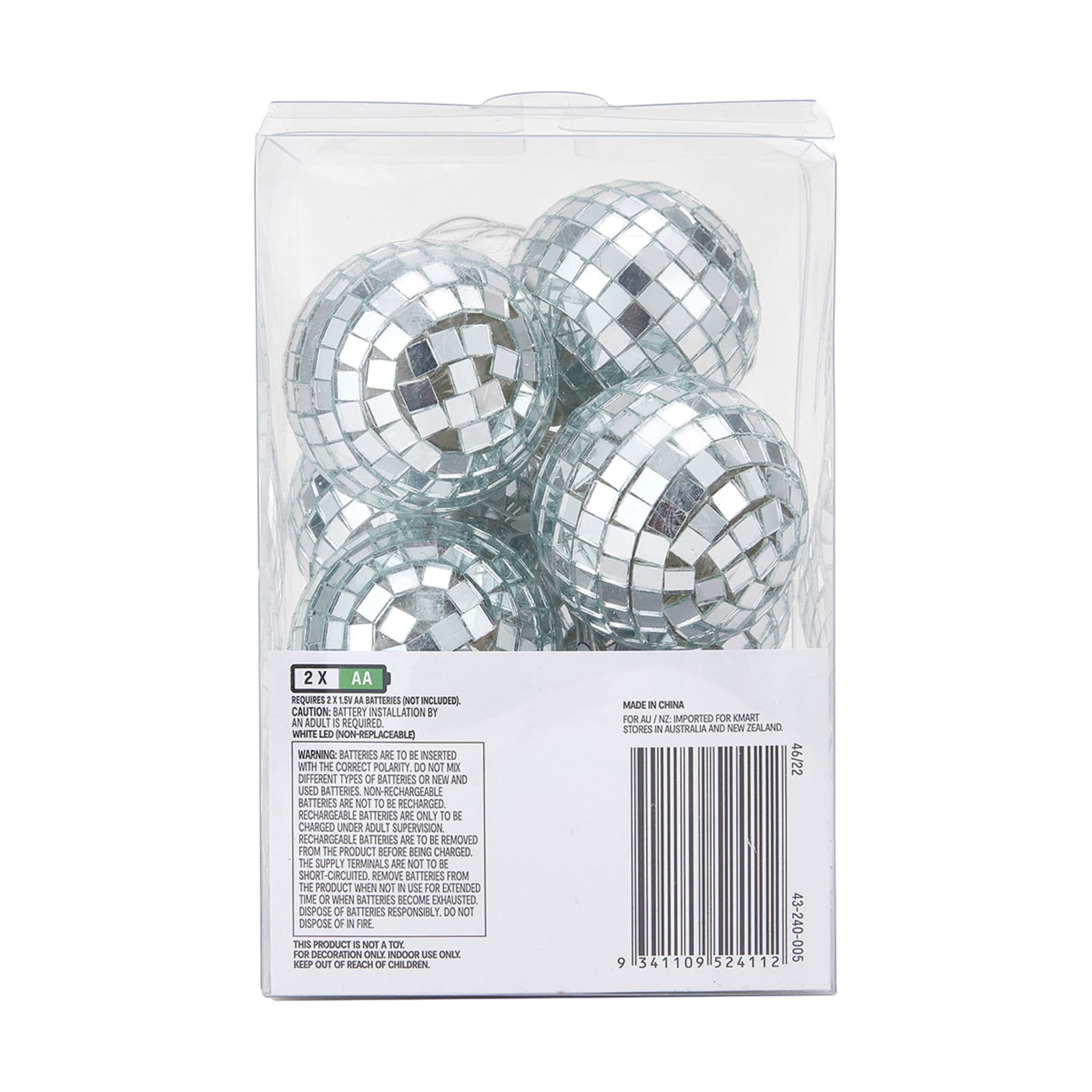 Disco Ball String Light Kmart