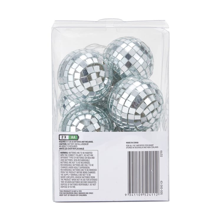Disco Ball String Light Kmart