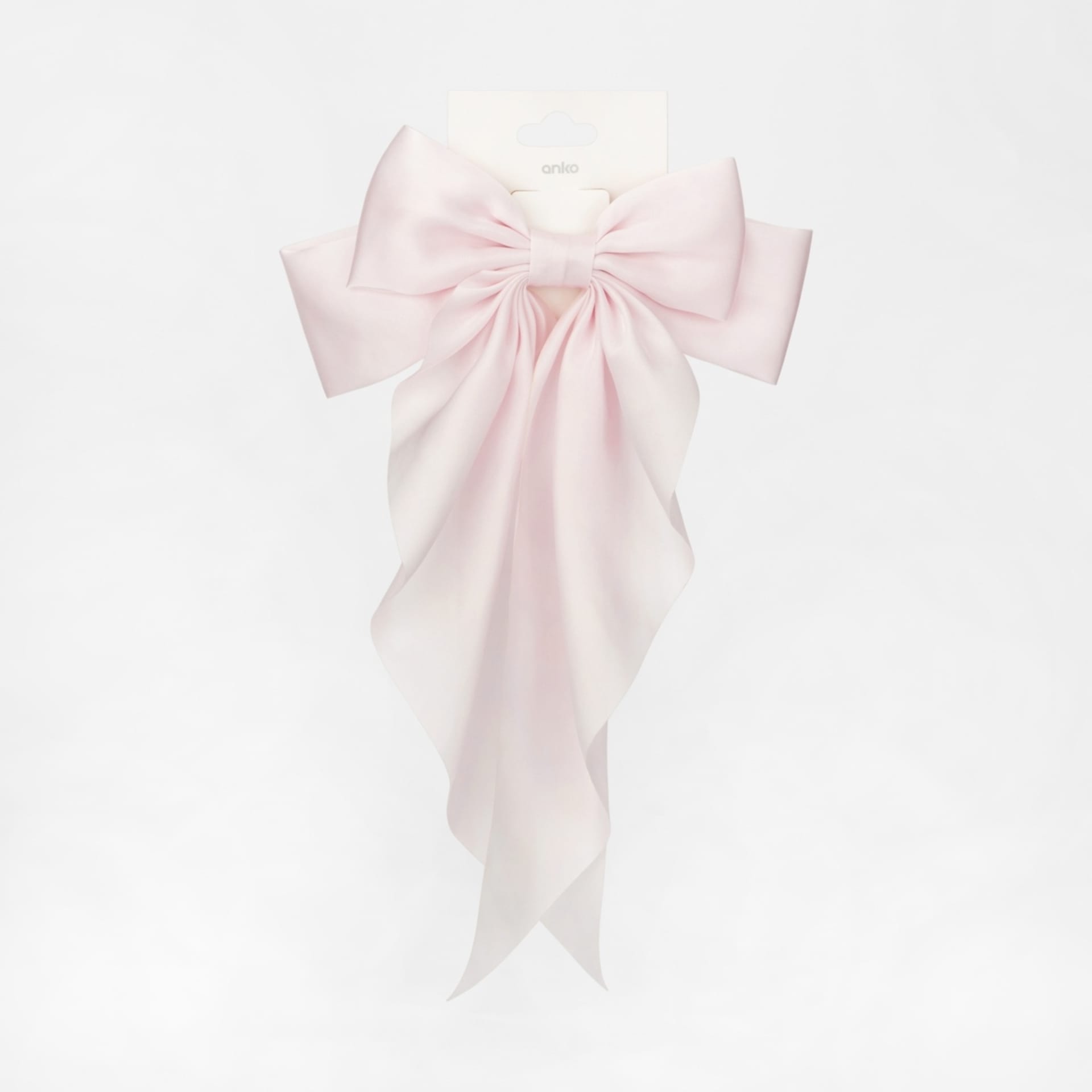 Pink Barrette Large Bow Hair Clip Kmart NZ