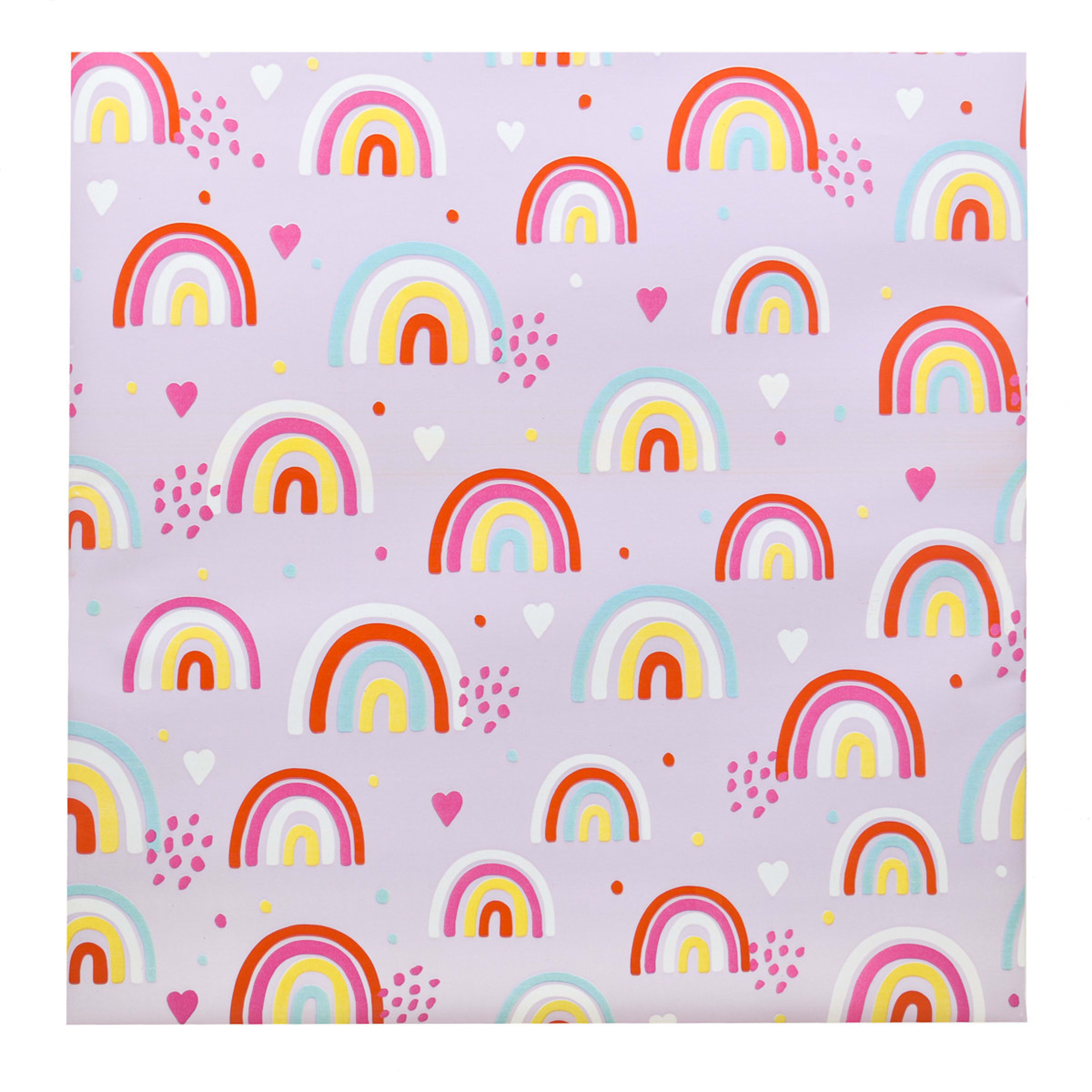 Hallmark Gift Wrap Roll Bright Rainbows Kmart