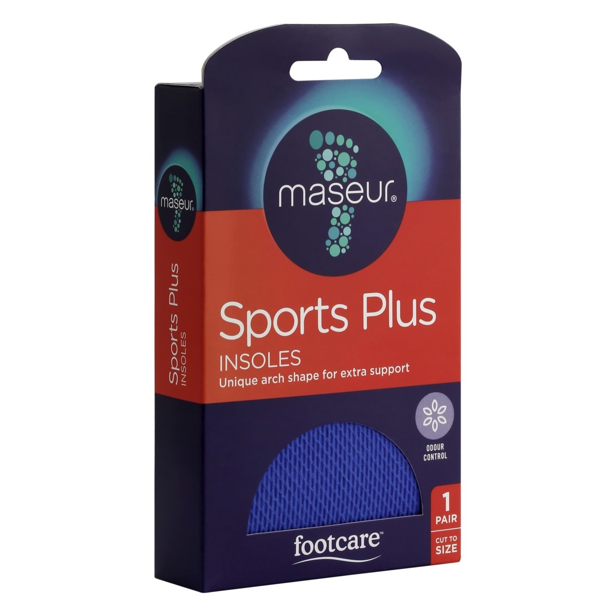 Maseur Footcare Sport Plus Insoles Kmart NZ
