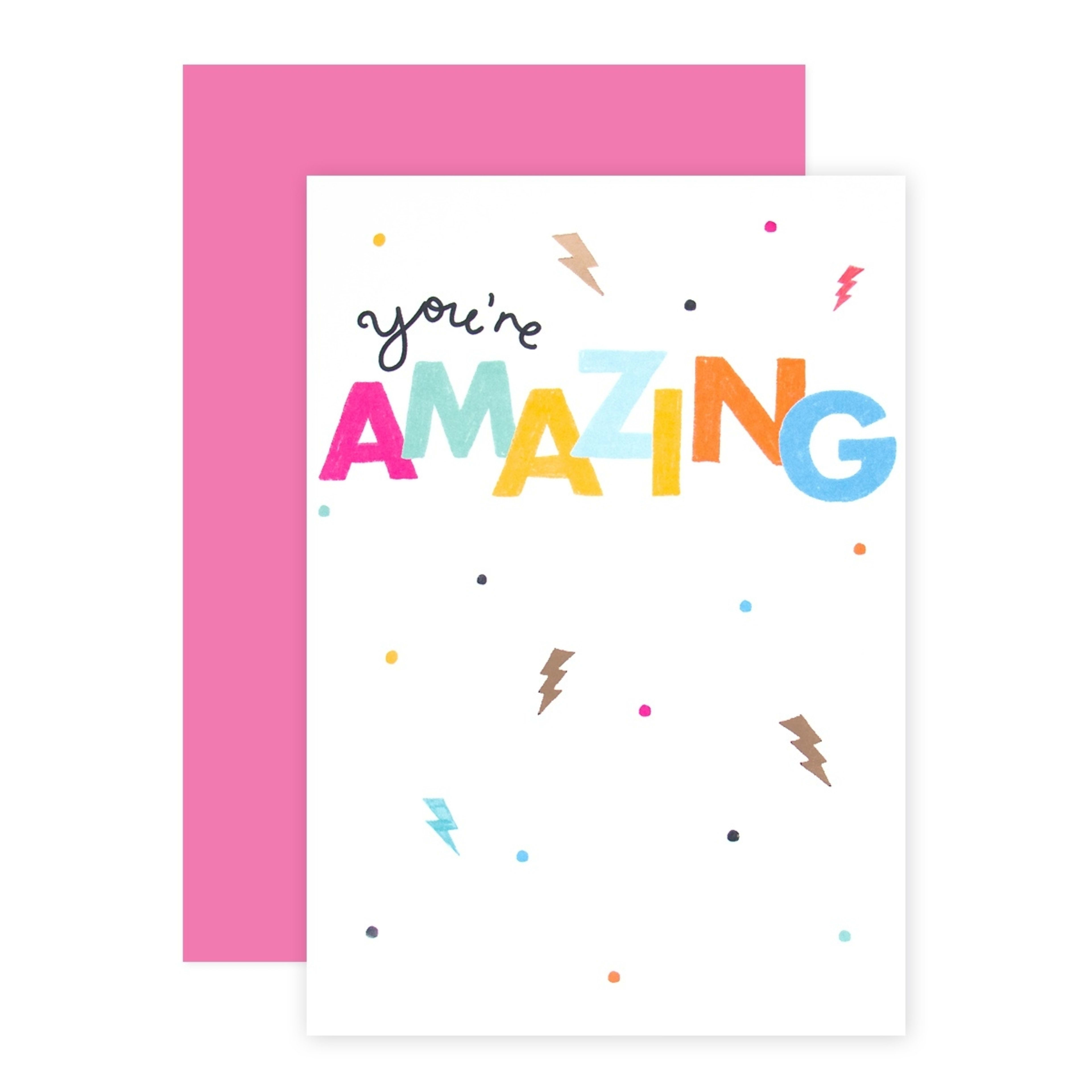 1 Connections from Hallmark Greeting Card - You're Amazing!