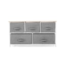 5 Drawer Chest - Grey - Kmart