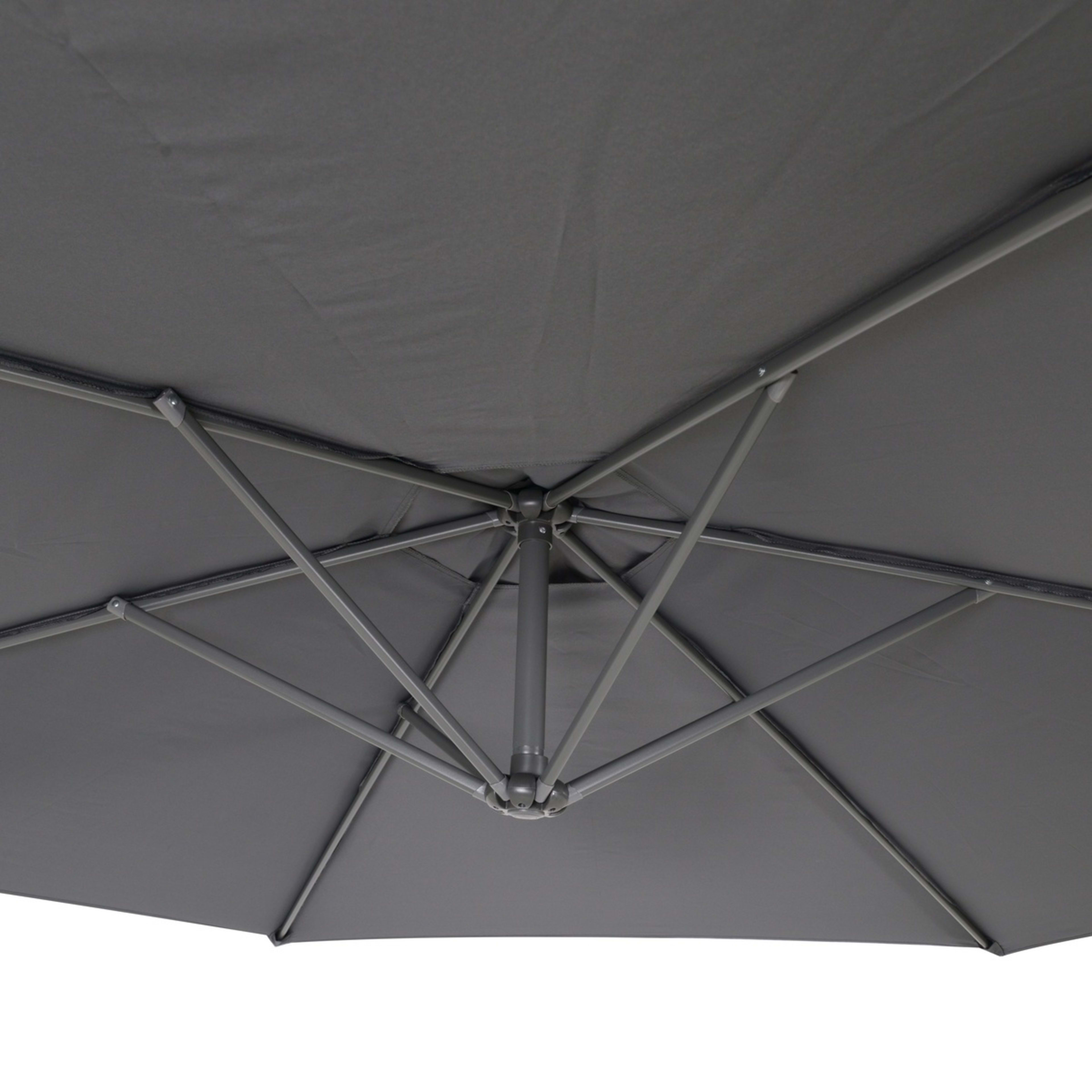 5 Cantilever Umbrella - Grey, 5 of 9