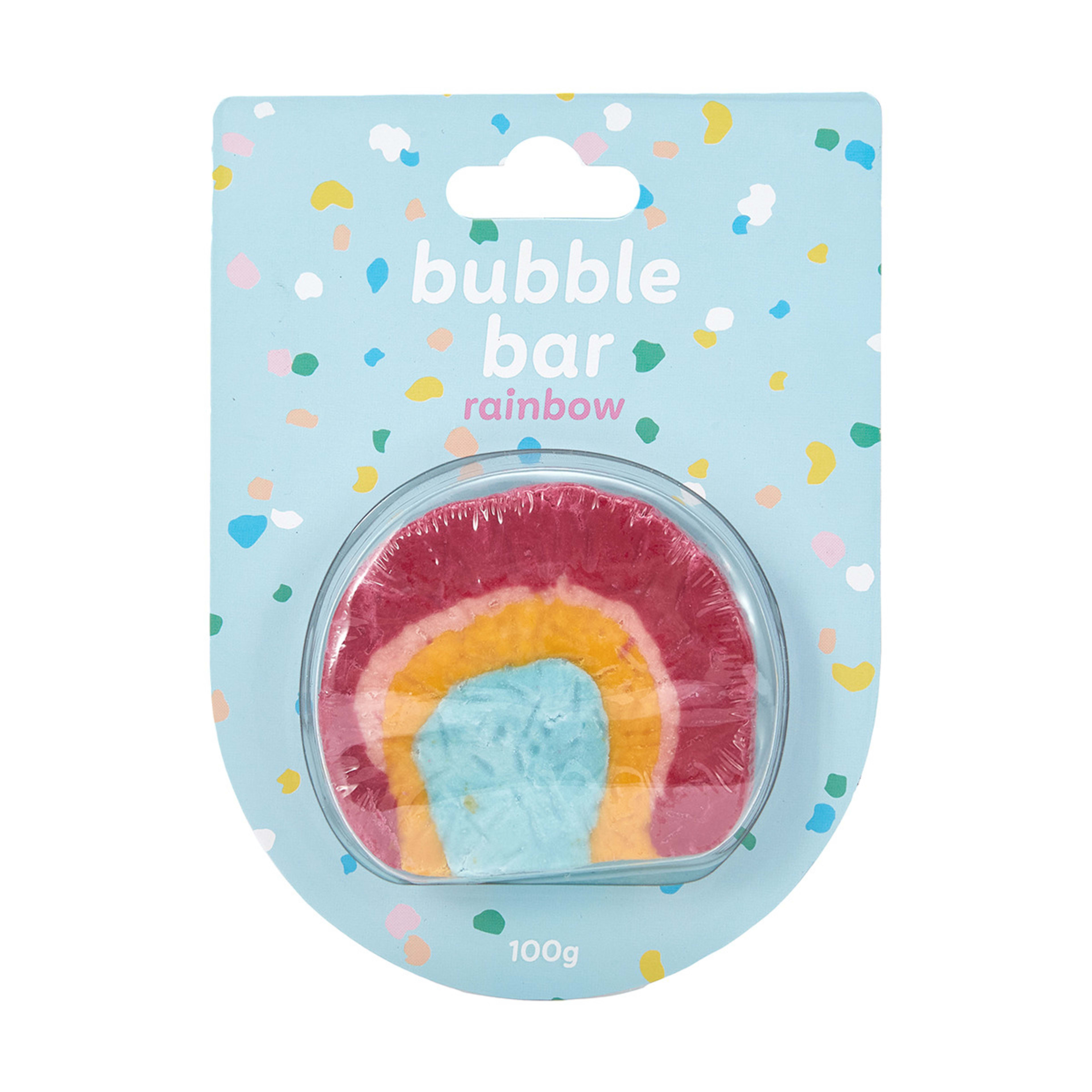 Bubble Bar 100g Rainbow Kmart