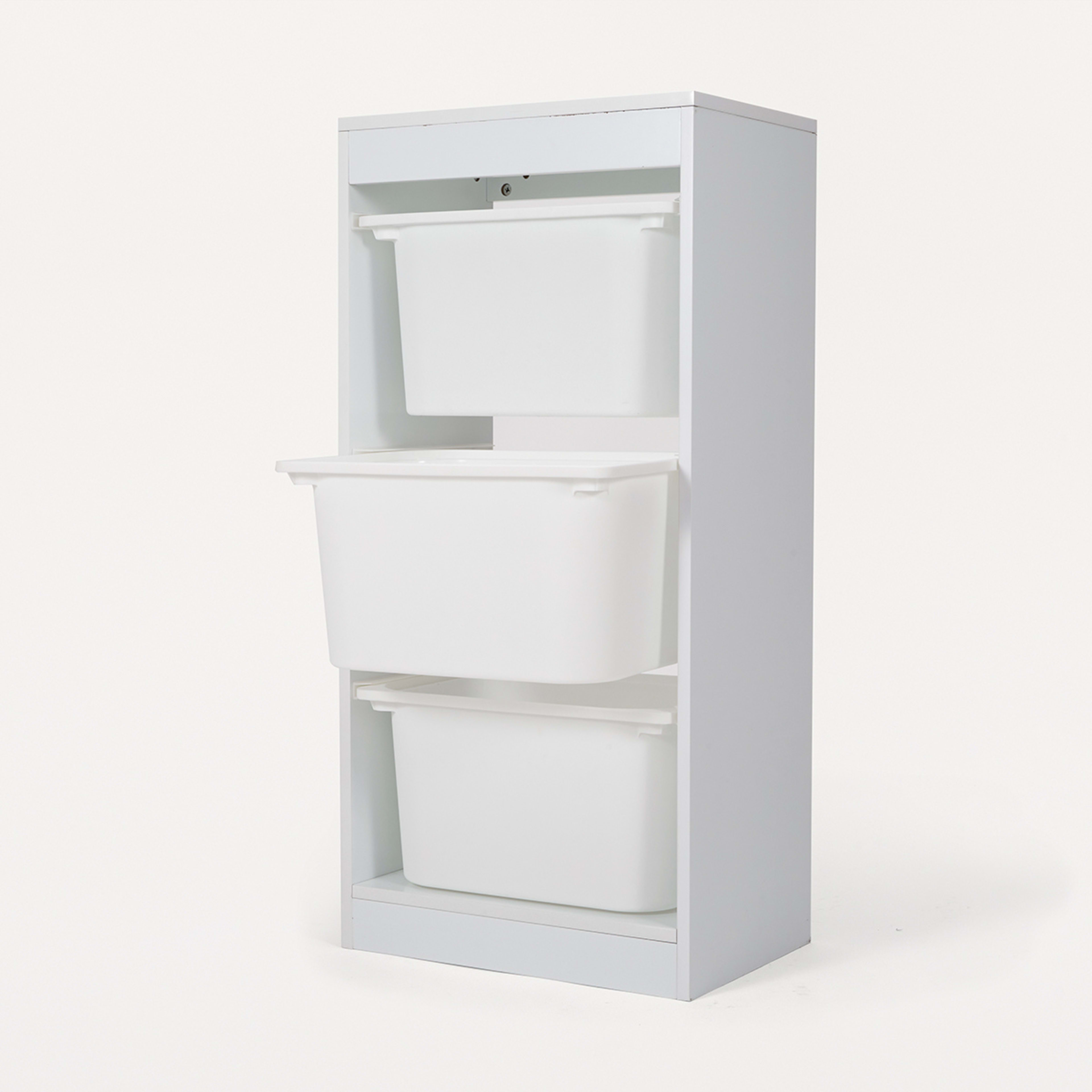 Kids Storage Unit with 3 Tubs Kmart