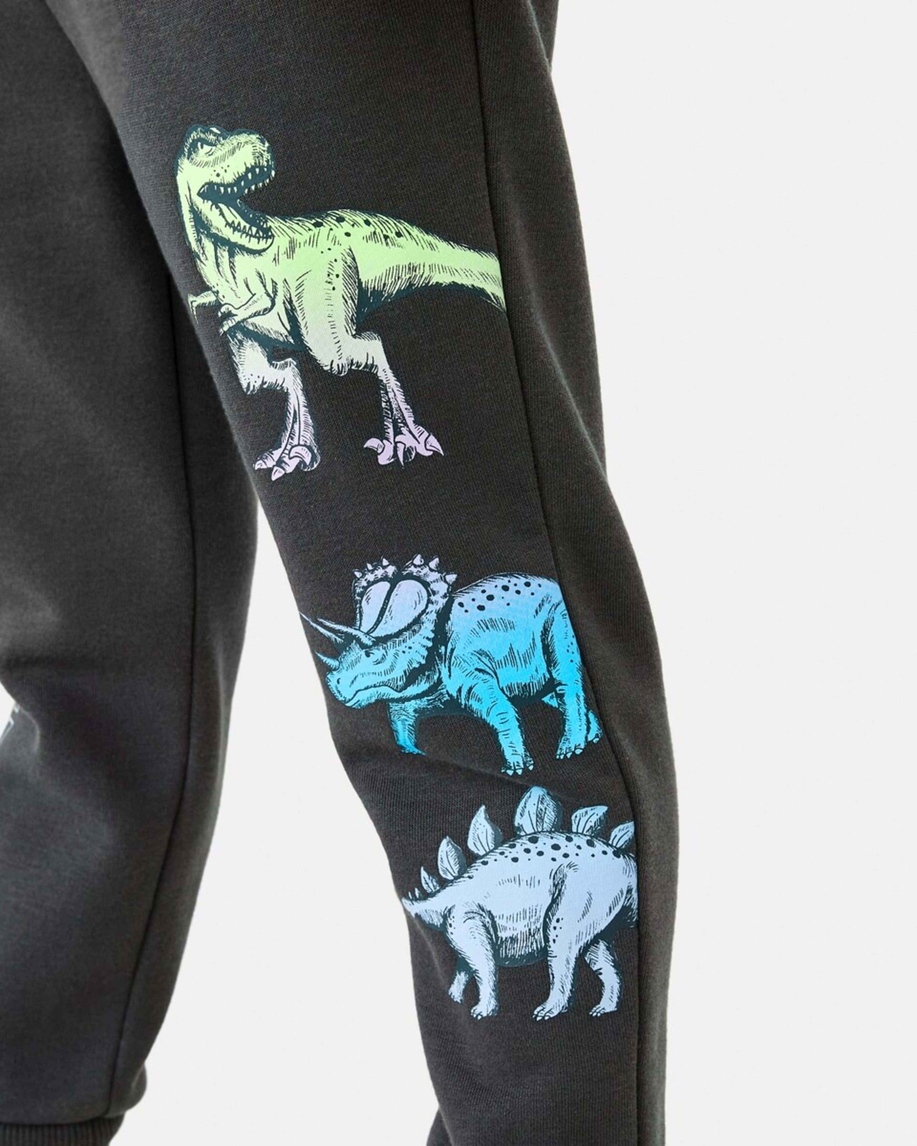 6 Print Trackpants Gry Dino, 6 of 10