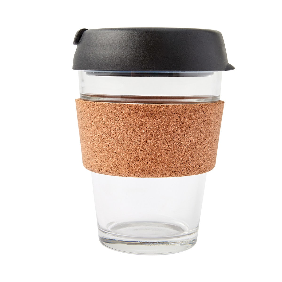 350ml Glass Reusable Travel Cup Kmart