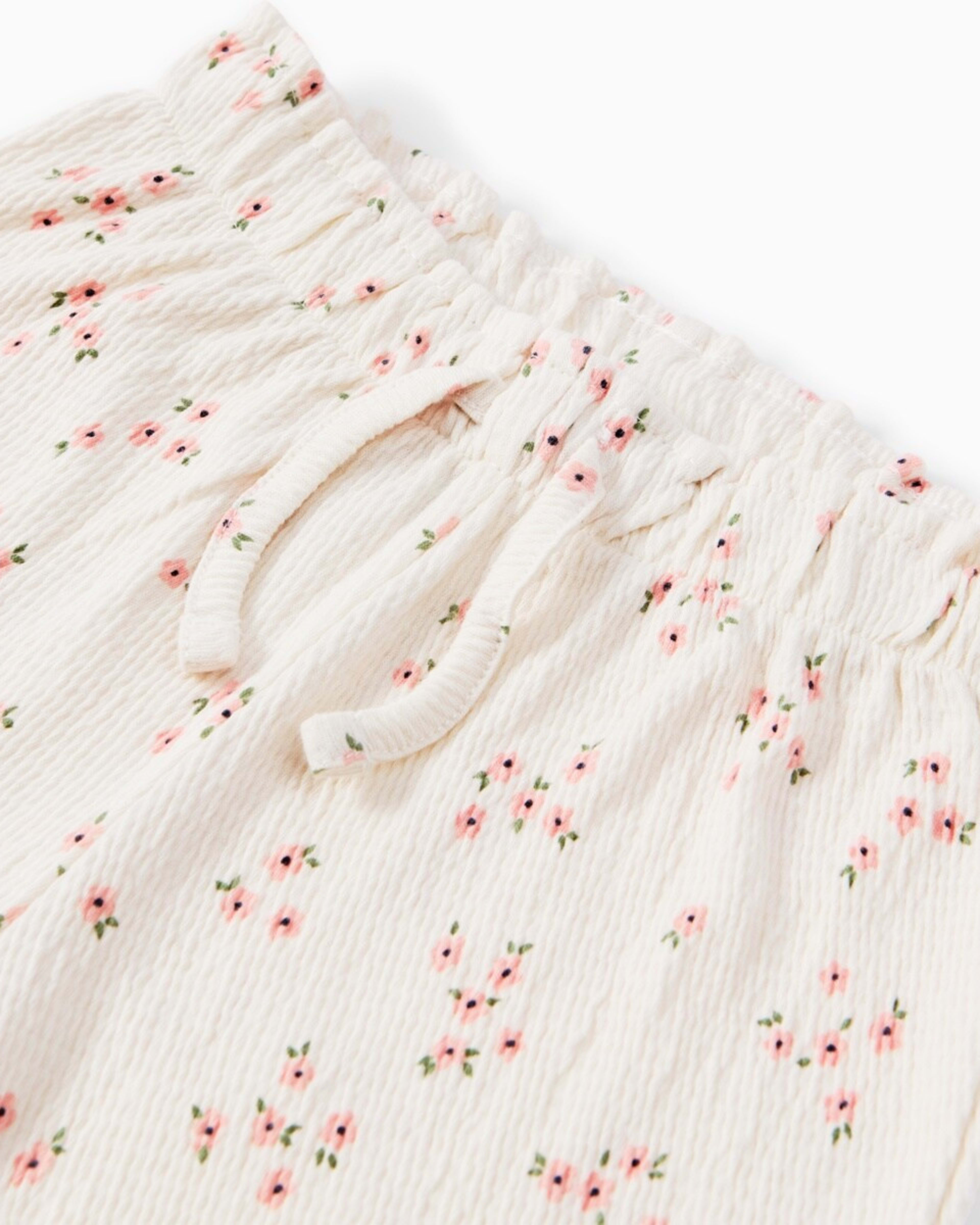3 Crinkle Pants EGRET BLOOM FLORAL, 3 of 3