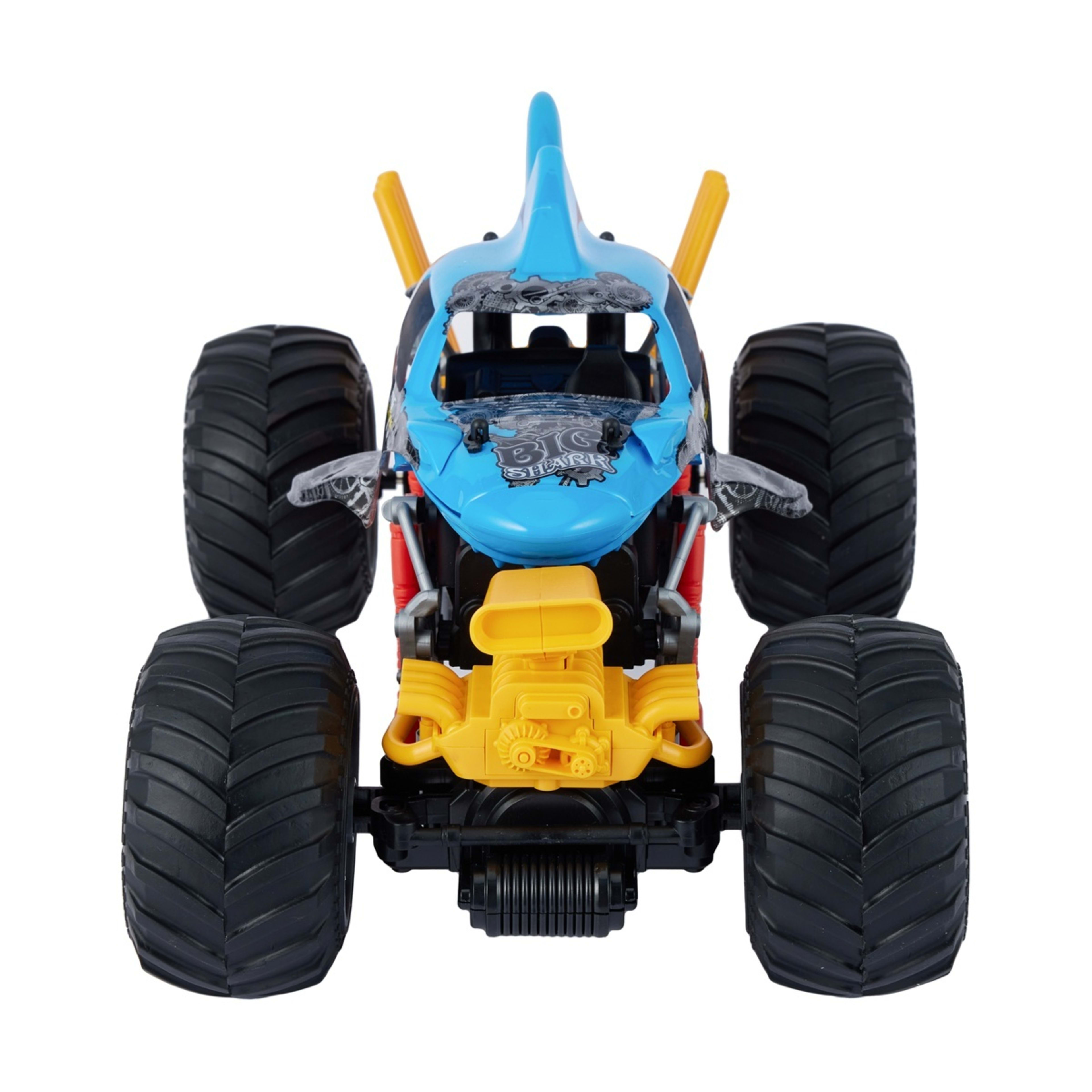 4 2.4GHz 1/10 Scale Radio Control Shark Monster Truck, 4 of 9