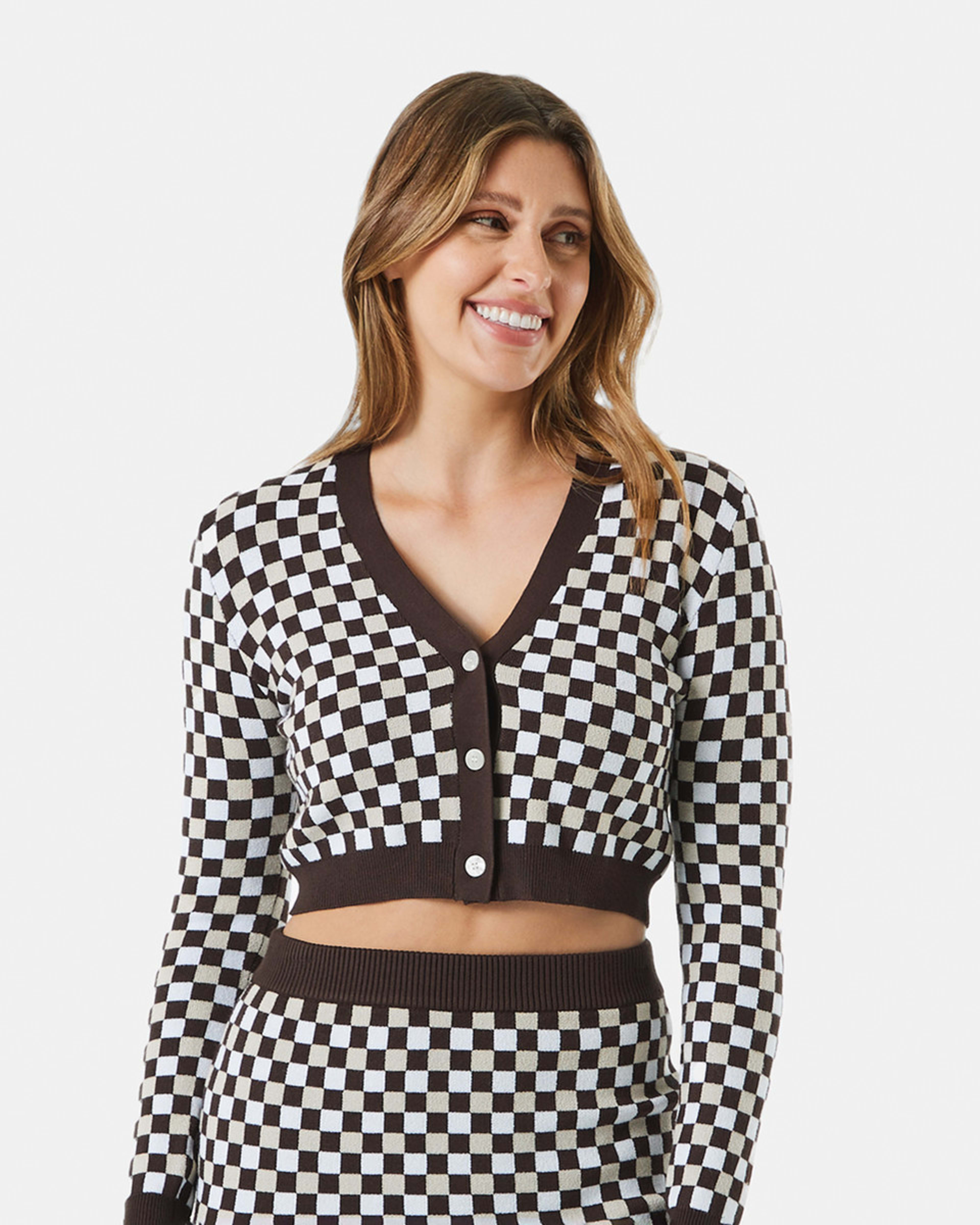 Long Sleeve True Knit Crop Cardigan Kmart