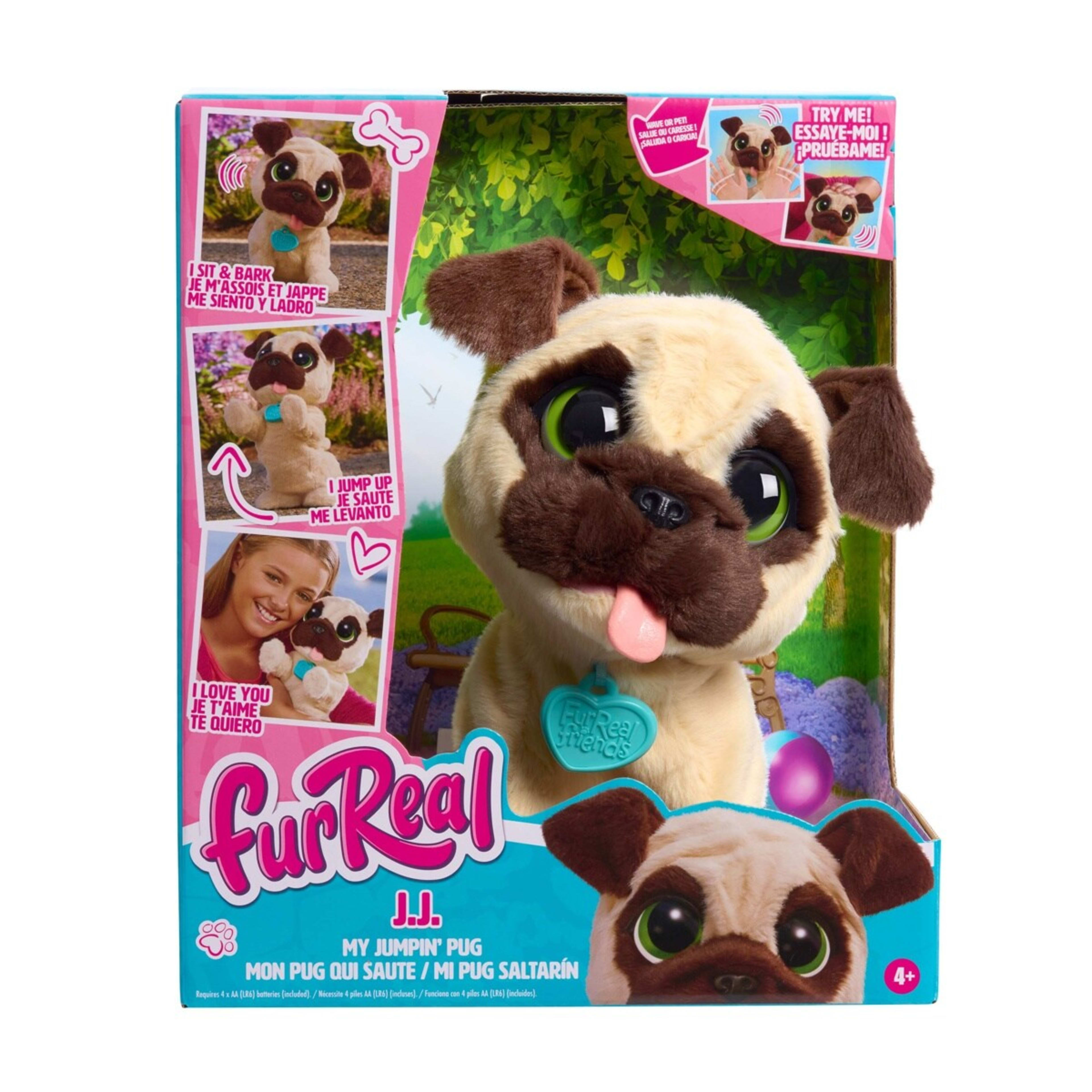 1 FurReal Friends JJ My Jumpin' Pug Pet