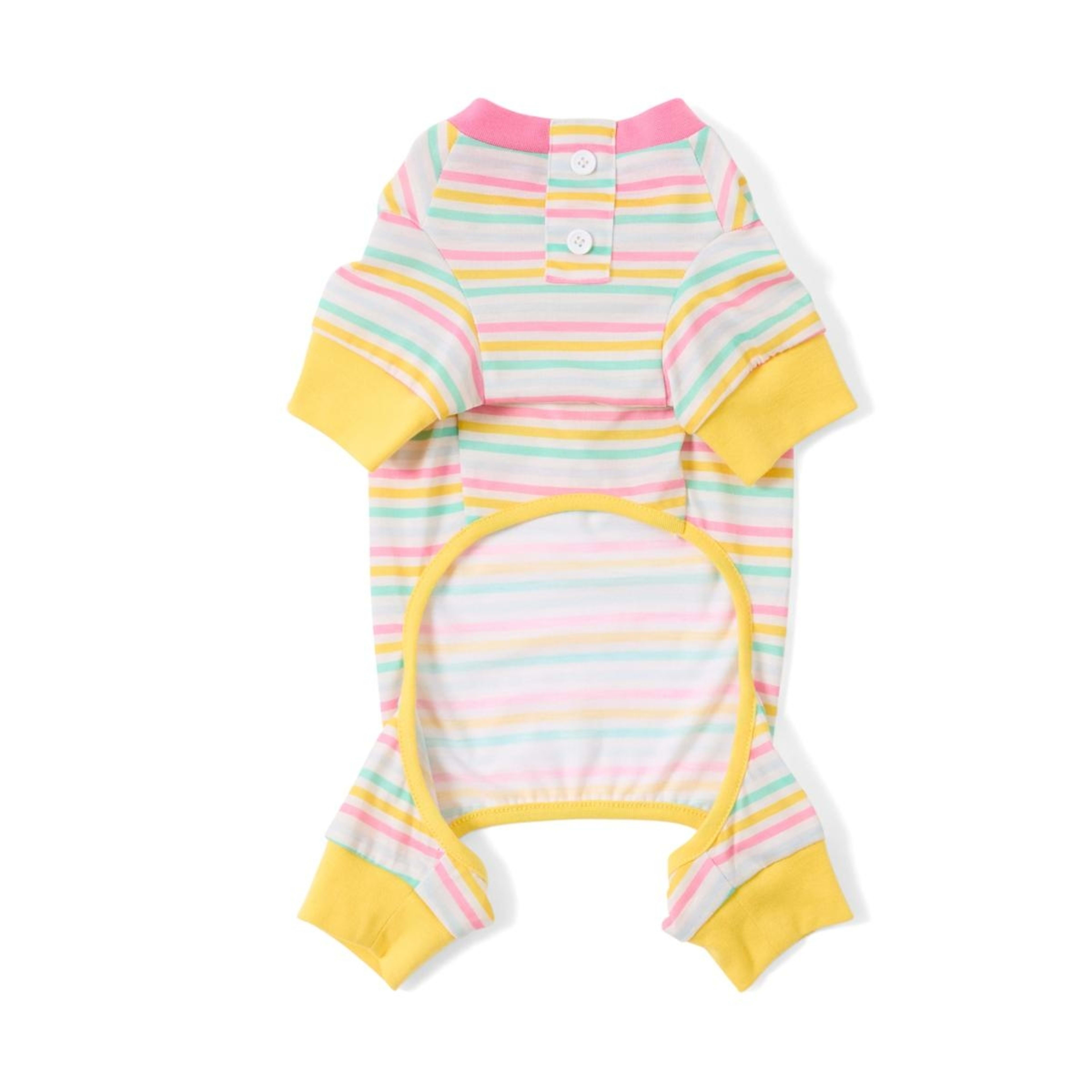 6 Pet Pyjamas Stripe - Medium, Pink, 6 of 9