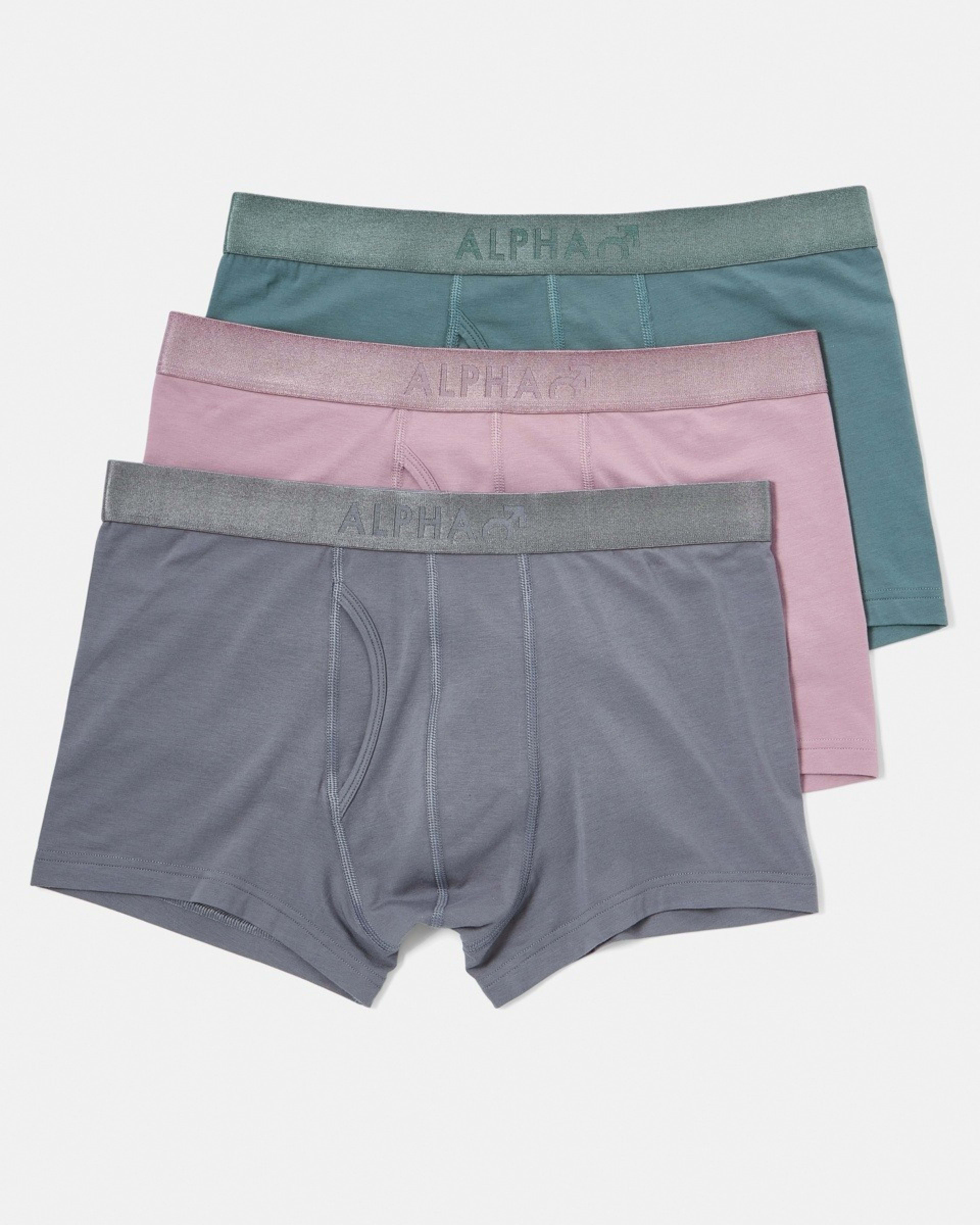 1 3 Pack Cotton Modal Trunks Gemstone
