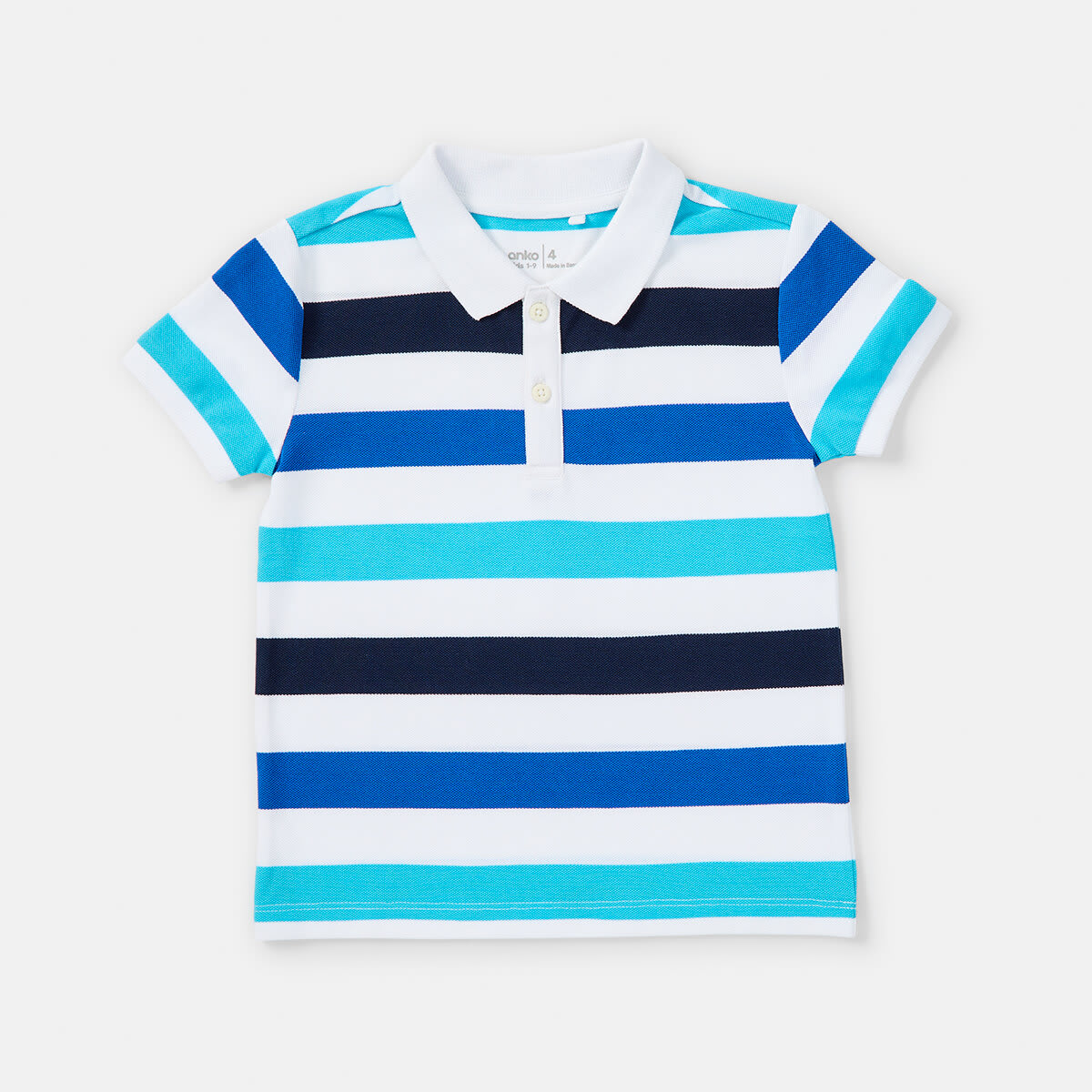 Stripe Polo T-shirt - Kmart