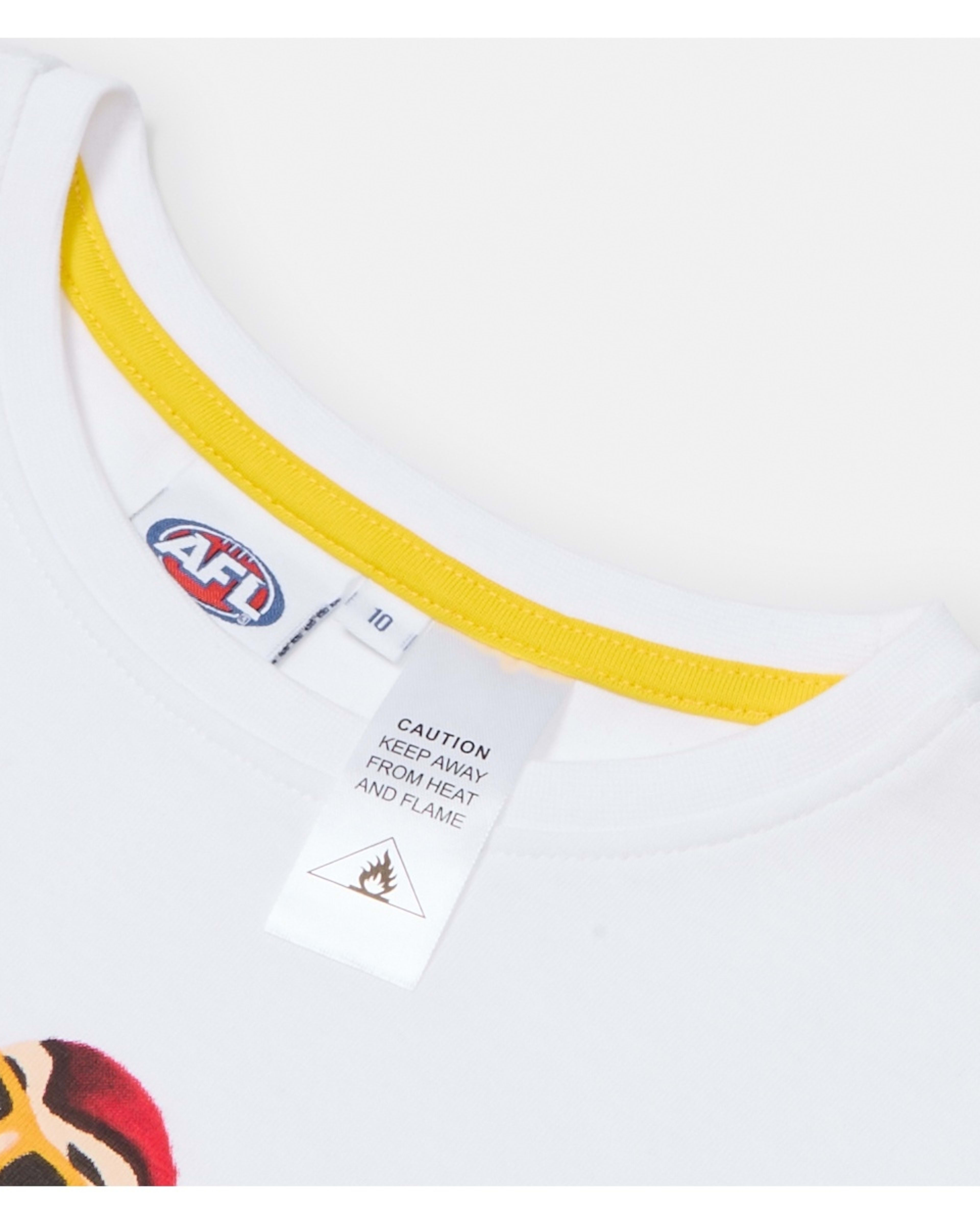8 Official AFL Kids Pyjama Set Gc Suns, 8 of 9