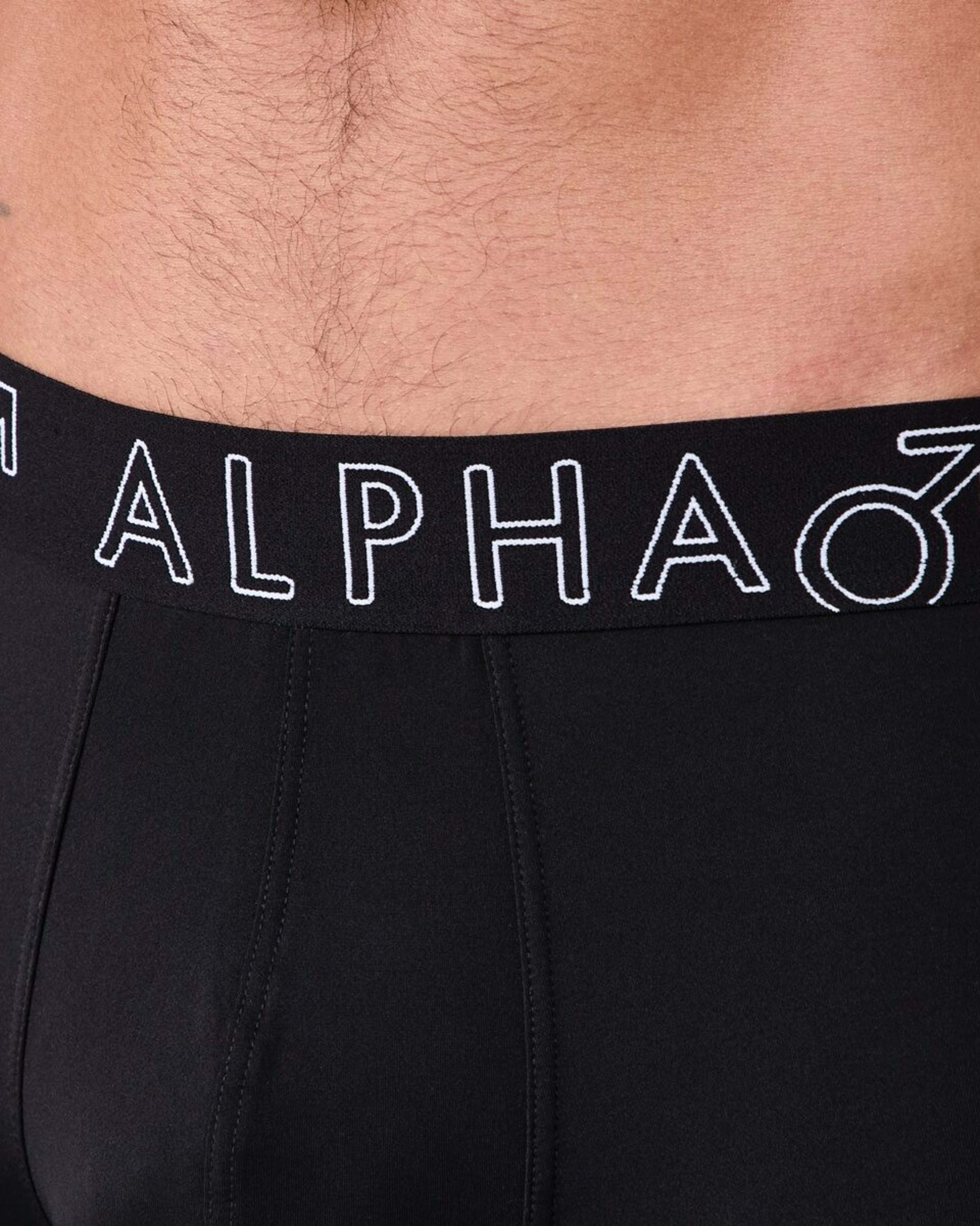5 3 Pack Microfibre Trunks ALL BLACK, 5 of 5