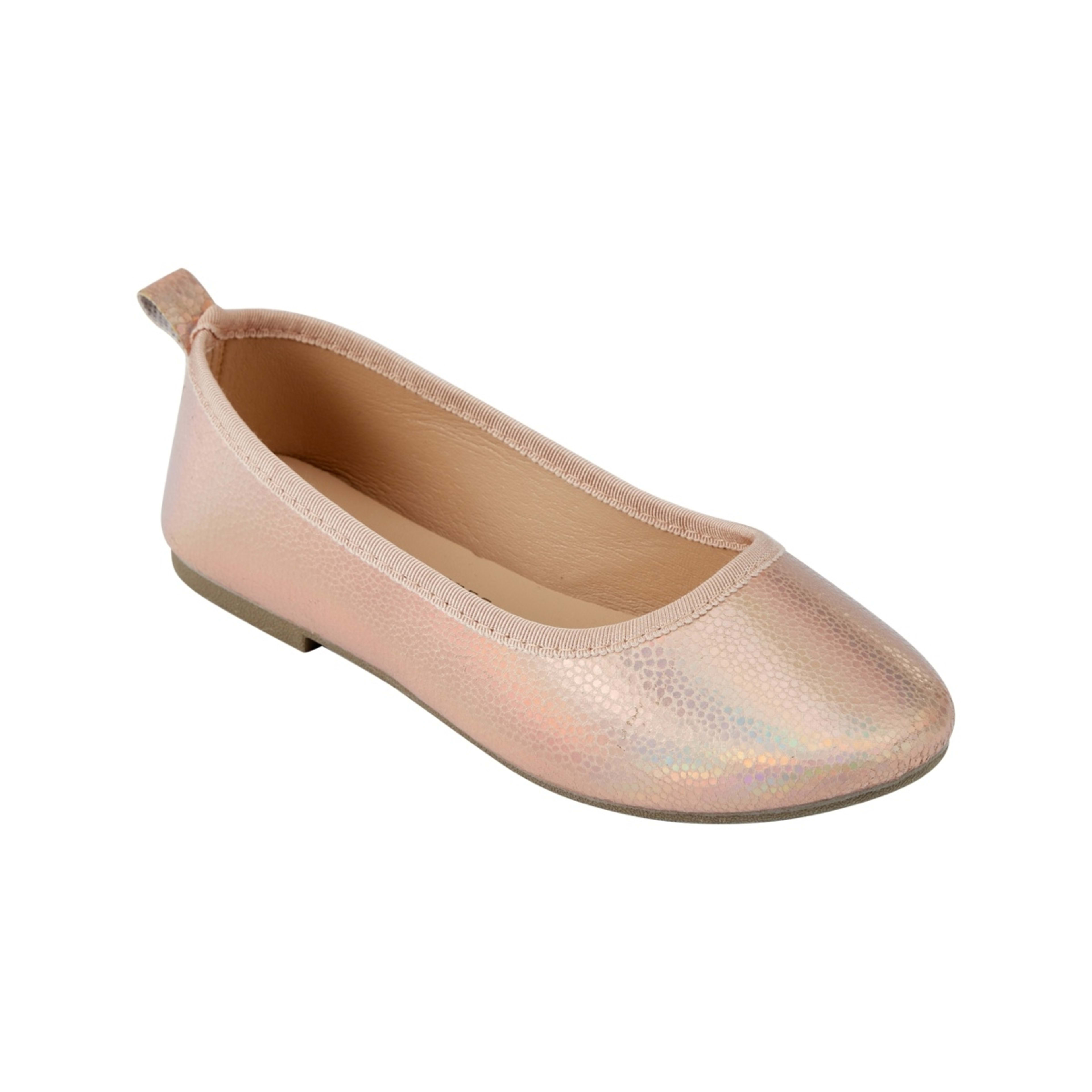 1 Senior Glitter Flats Rosegold Shimmer, 1 of 5