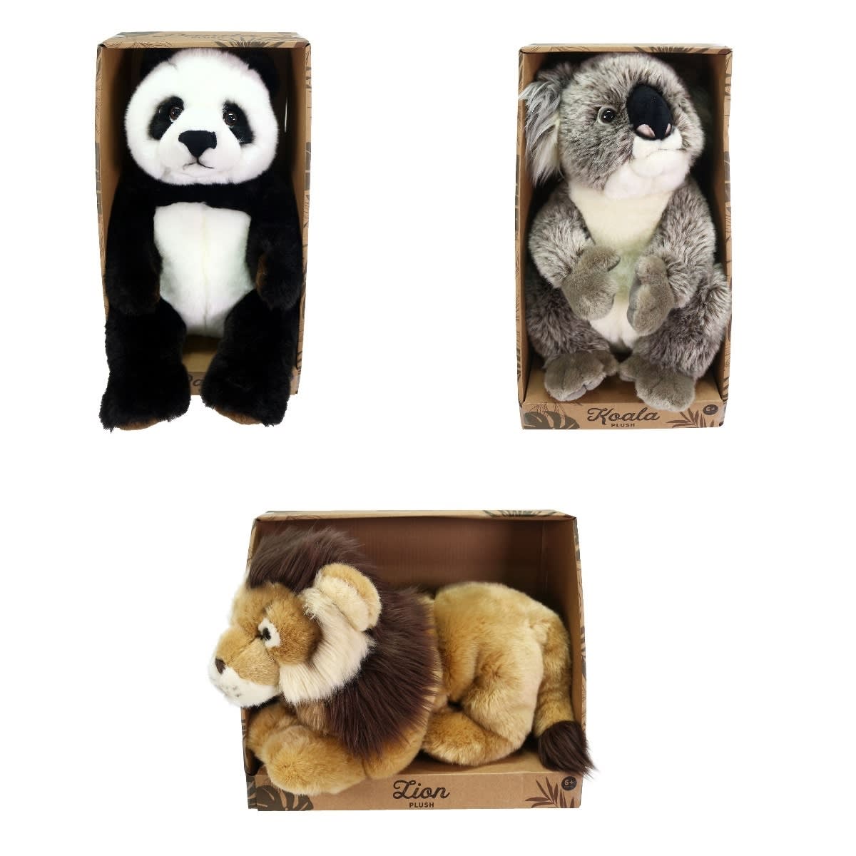 Realistic Plush Toy Assorted Kmart