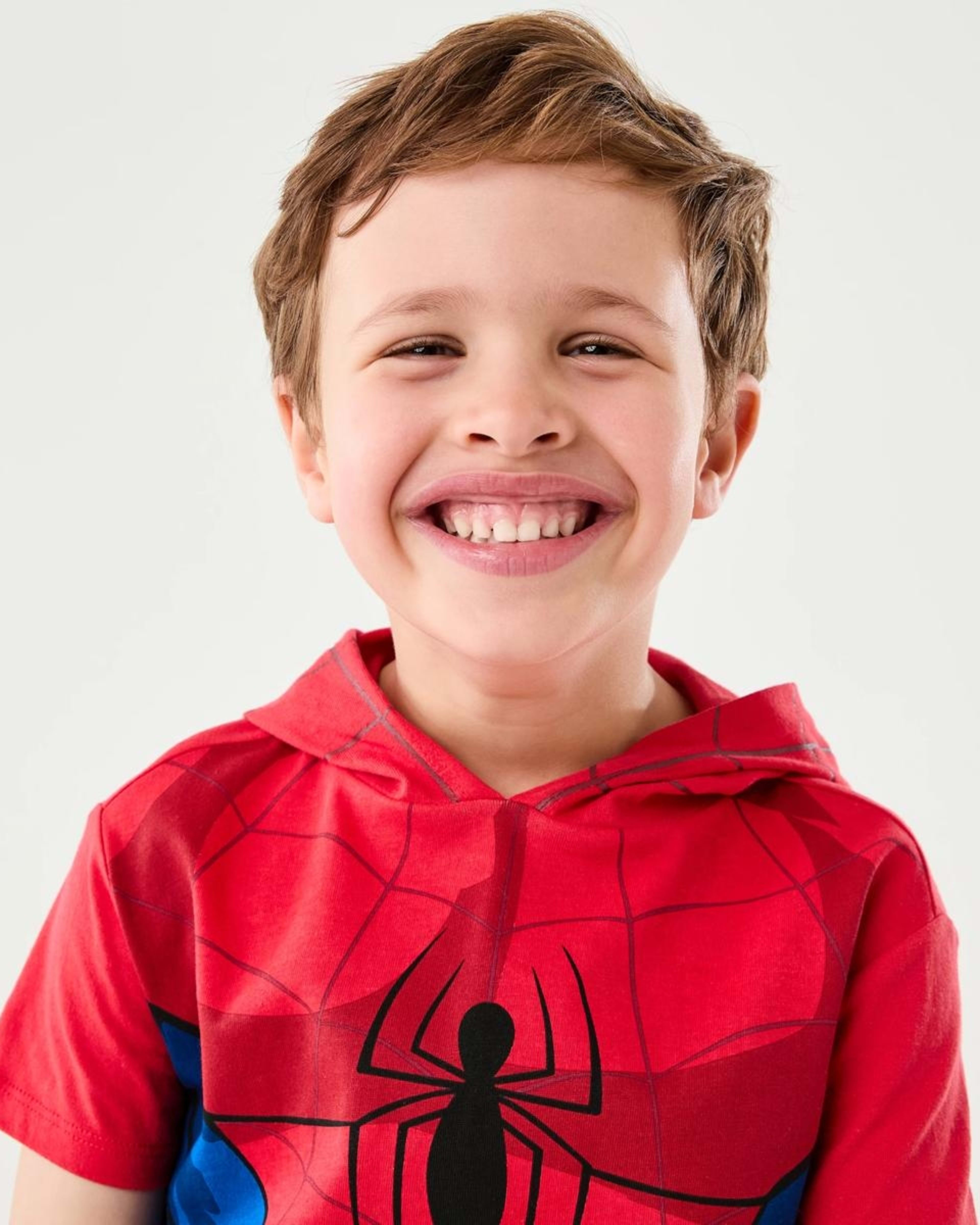 3 Spider-Man License Character Hooded Mesh T-shirt SPIDERMAN, 3 of 8