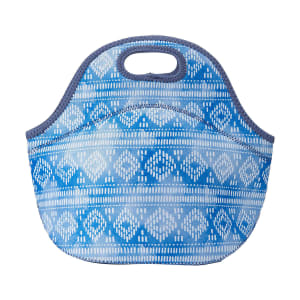 Blue Geo Neoprene Lunch Bag - Kmart
