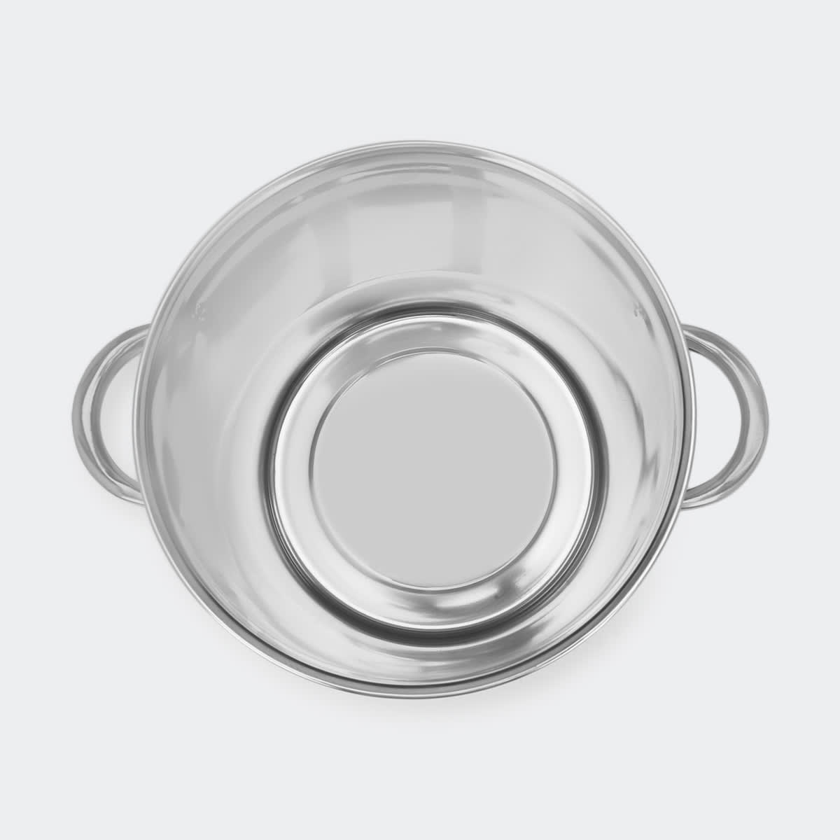 7.6L Stainless Steel Stock Pot Kmart