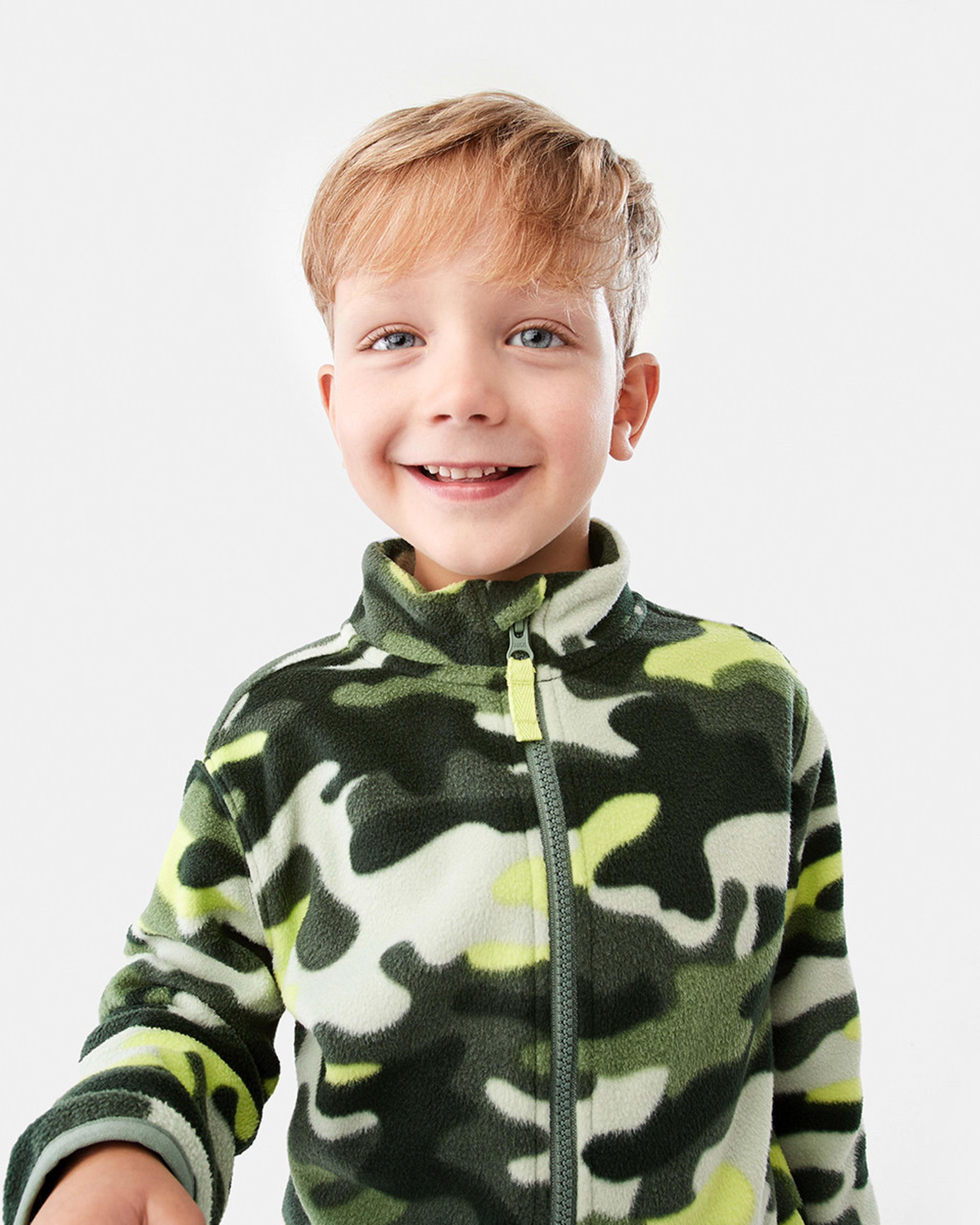 Fleece Zip Through Sweatshirt Kmart NZ