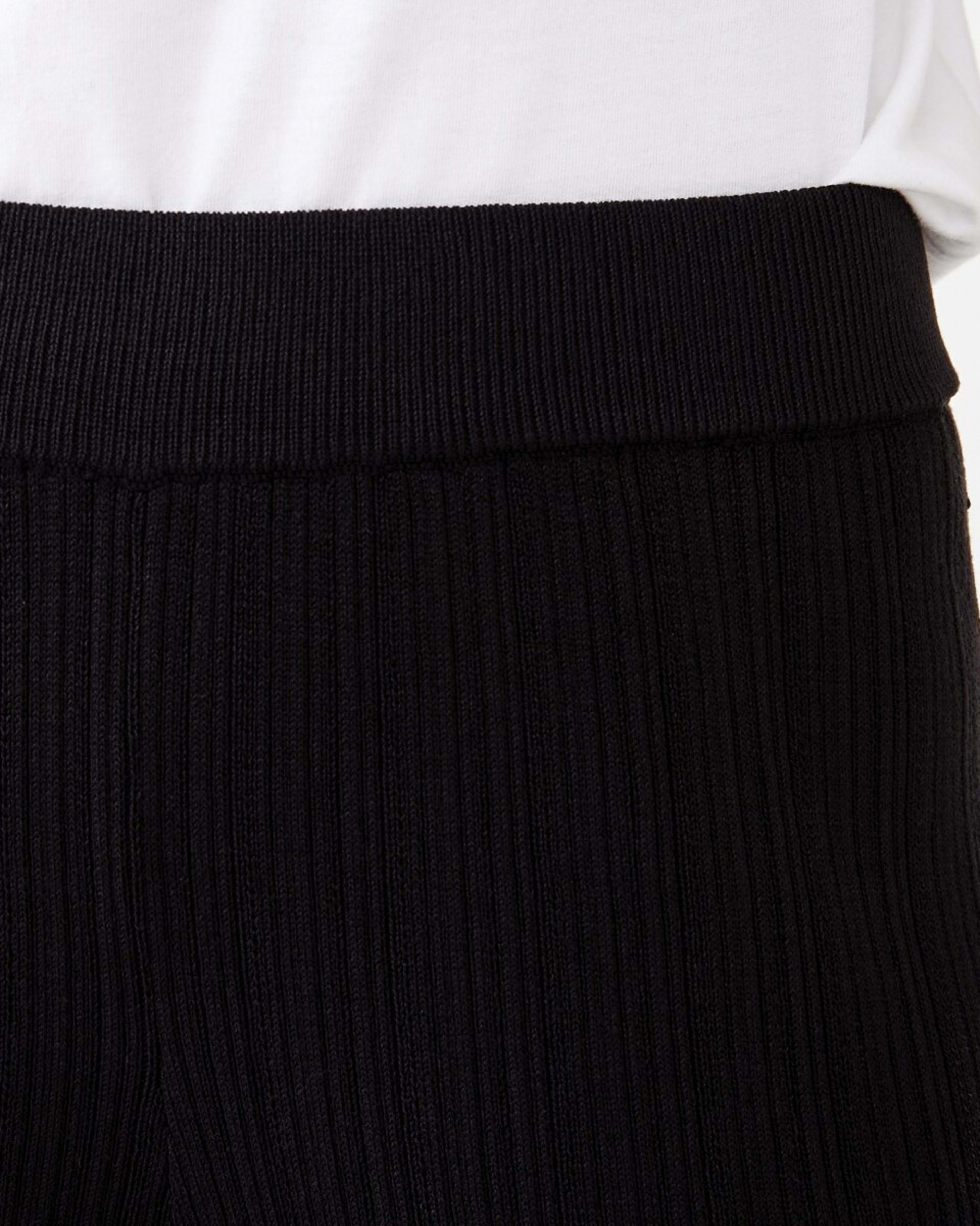 4 Variegated Knit Pants Black, 4 of 5