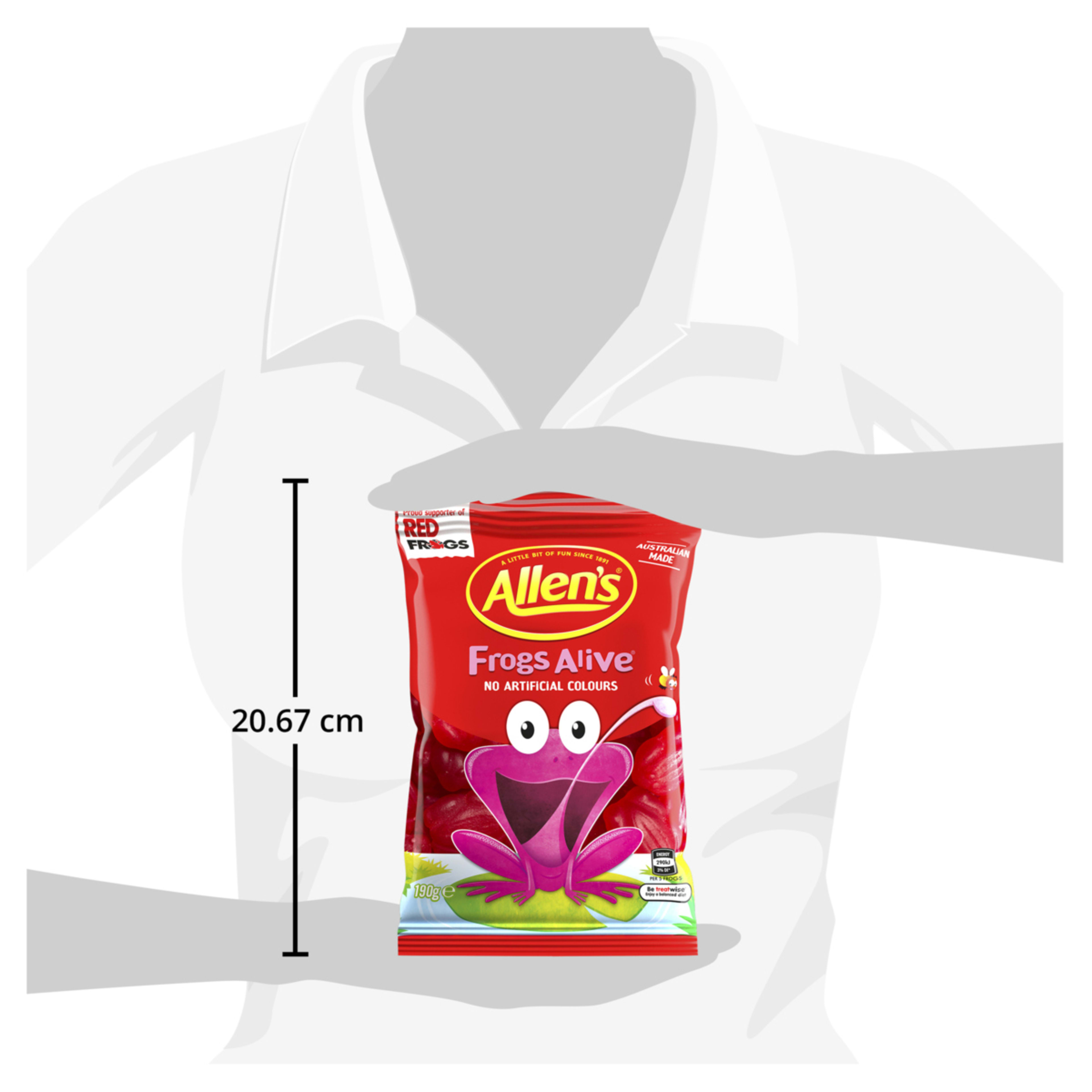 3 Allen's Frogs Alive 190g, 3 of 3