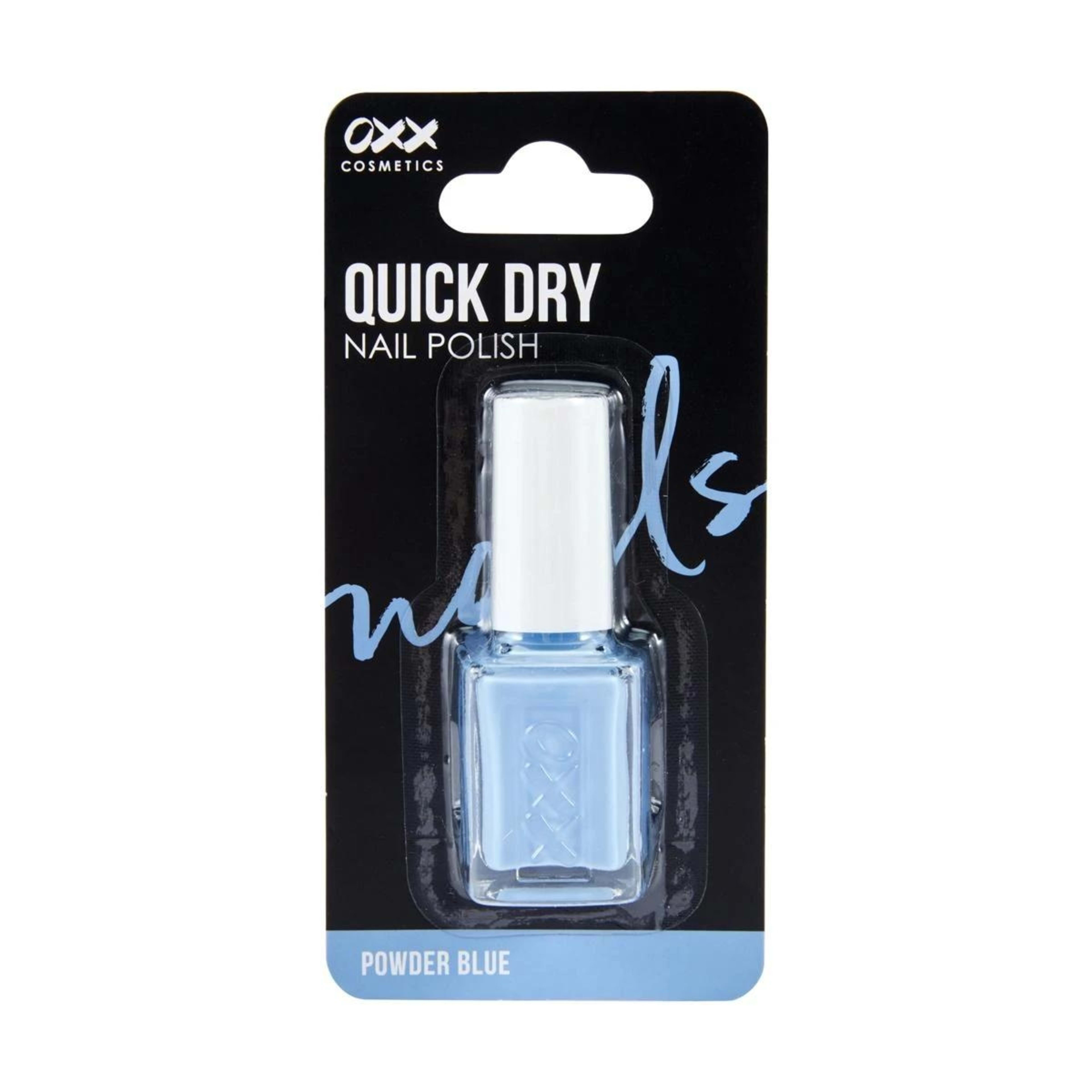 4 OXX Cosmetics Quick Dry Nail Polish - Powder Blue, 4 of 5