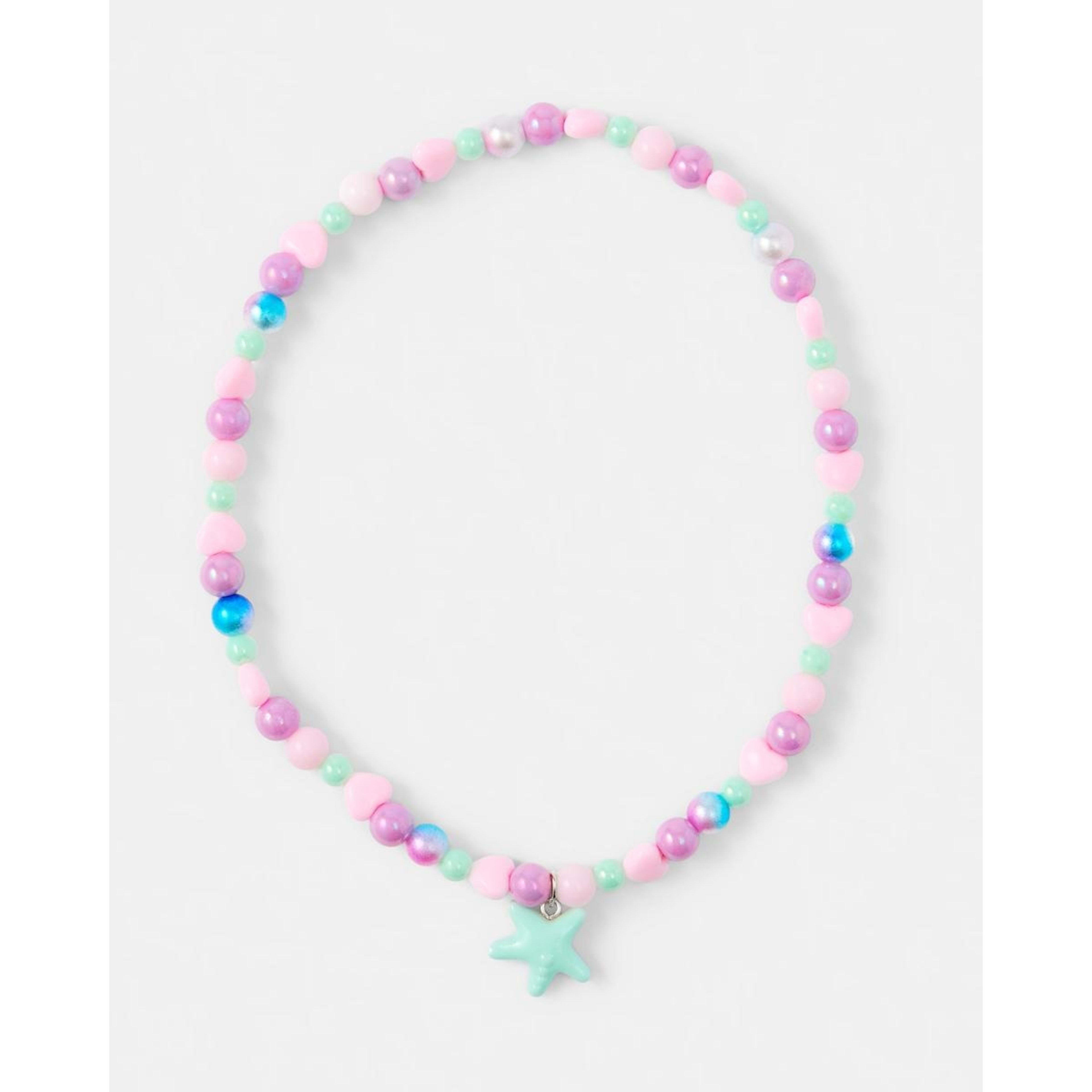 2 2 Pack Starfish Necklace and Bracelet Set - Purple, 2 of 4