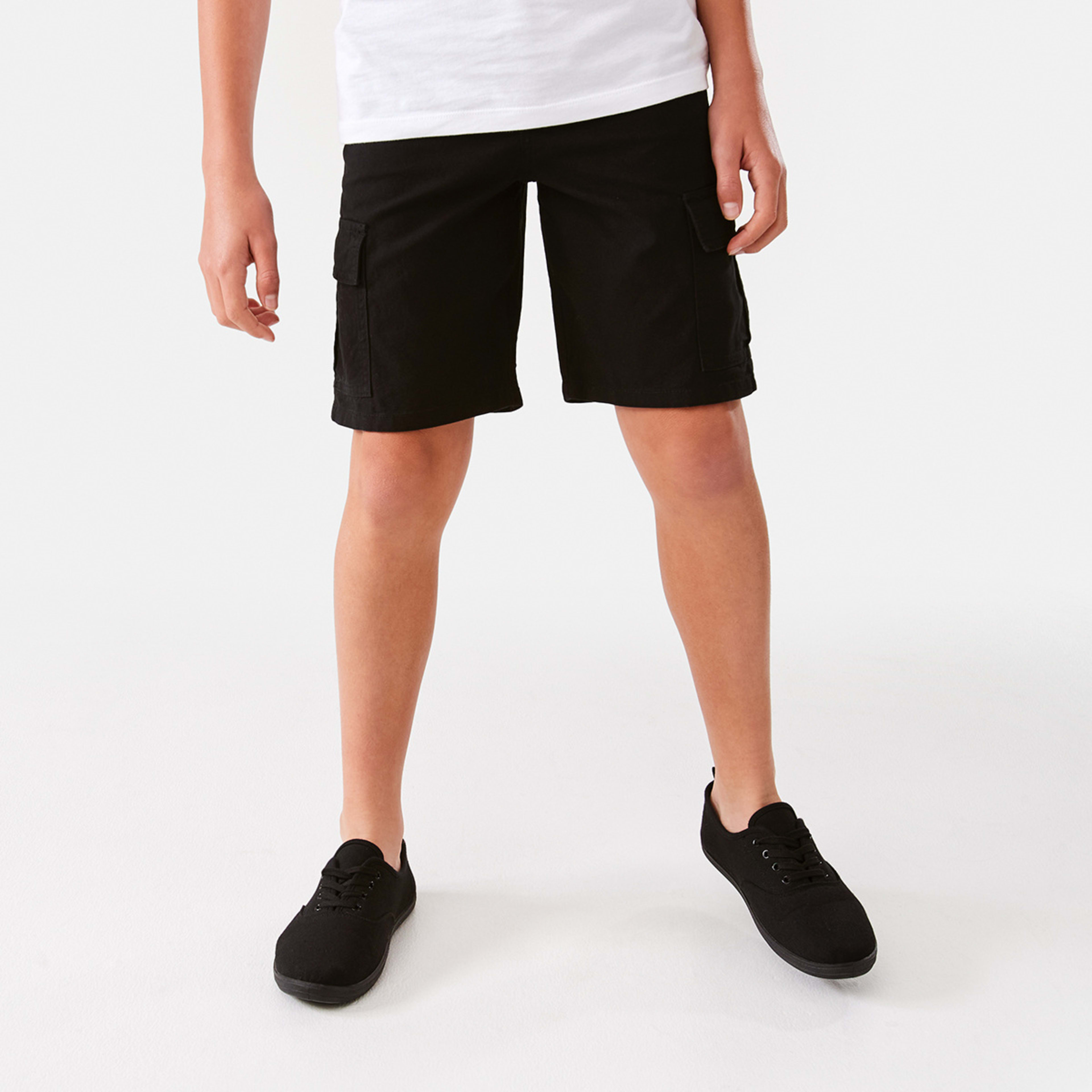 1 Cargo Shorts Black, 1 of 9