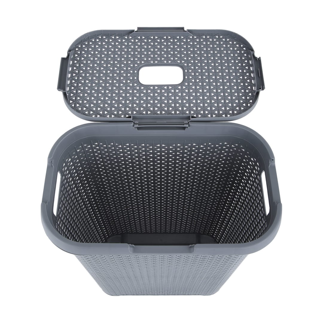 Plastic Woven Hamper Kmart