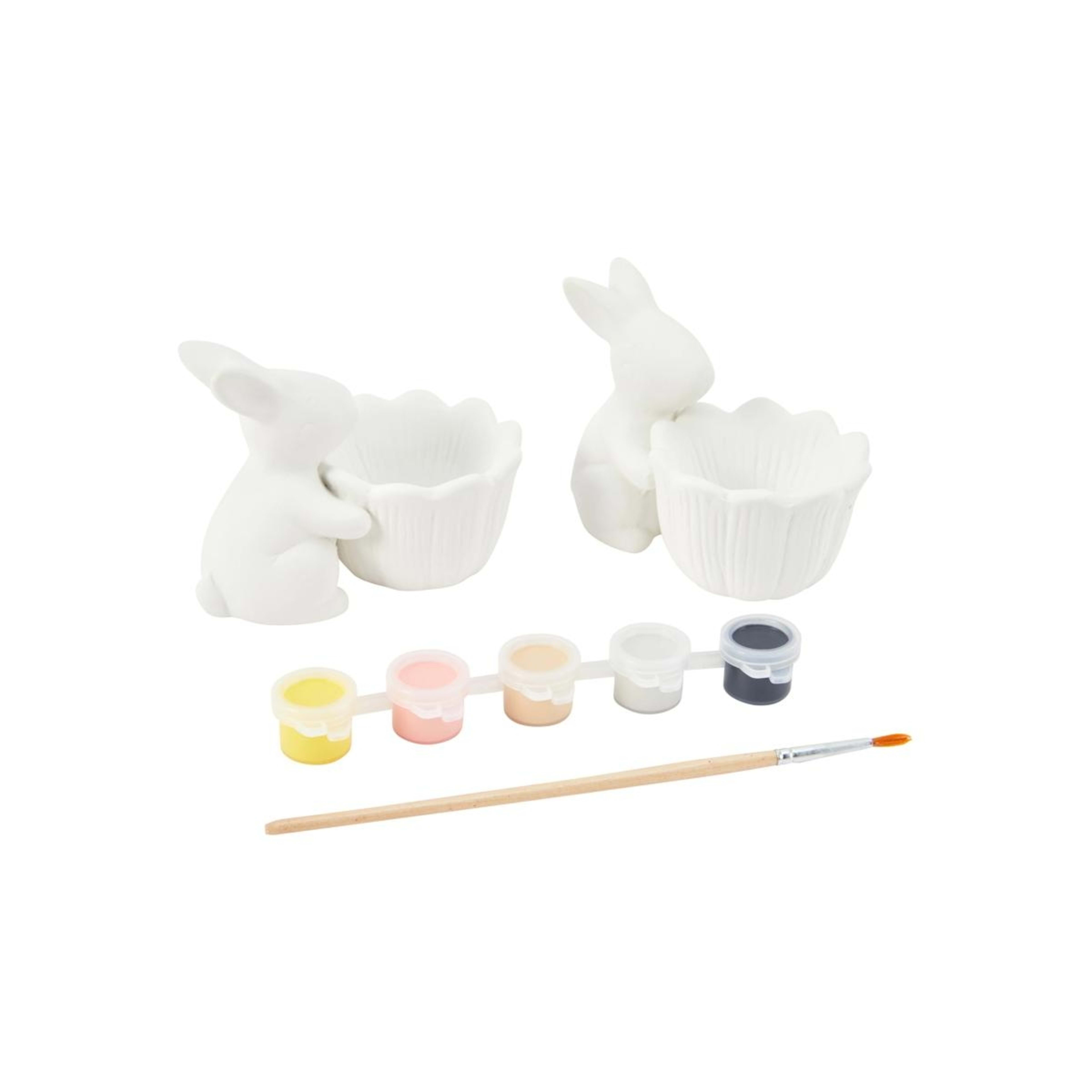 2 Paint Your Own Egg Cups Kit, 2 of 4