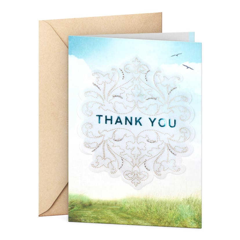 Hallmark Thank You Card Kmart