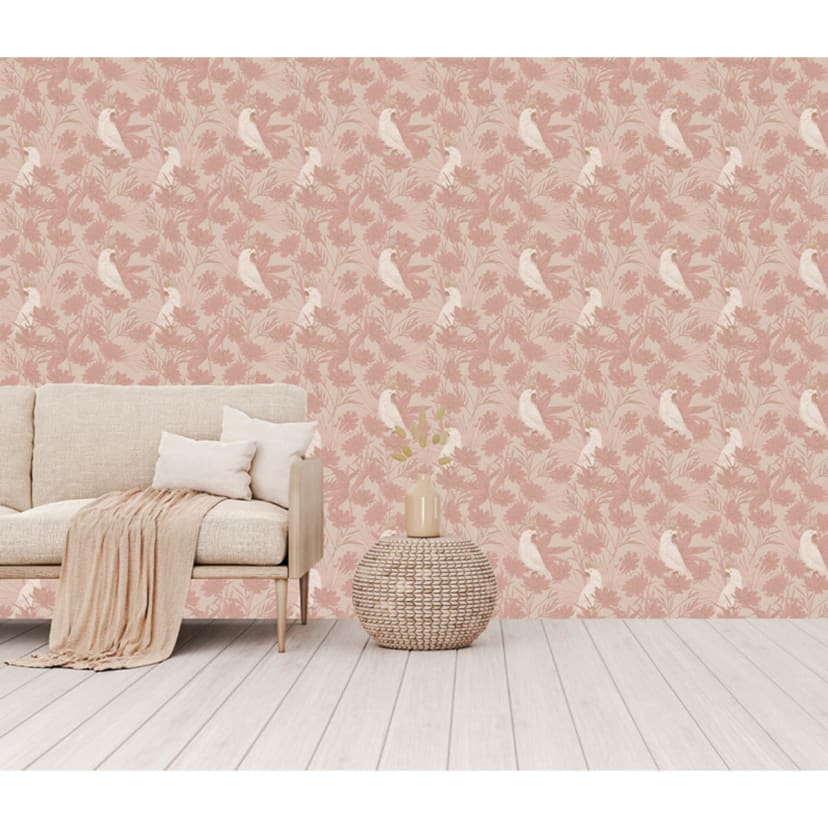 Self Adhesive Removable Wallpaper Cockatoo Kmart
