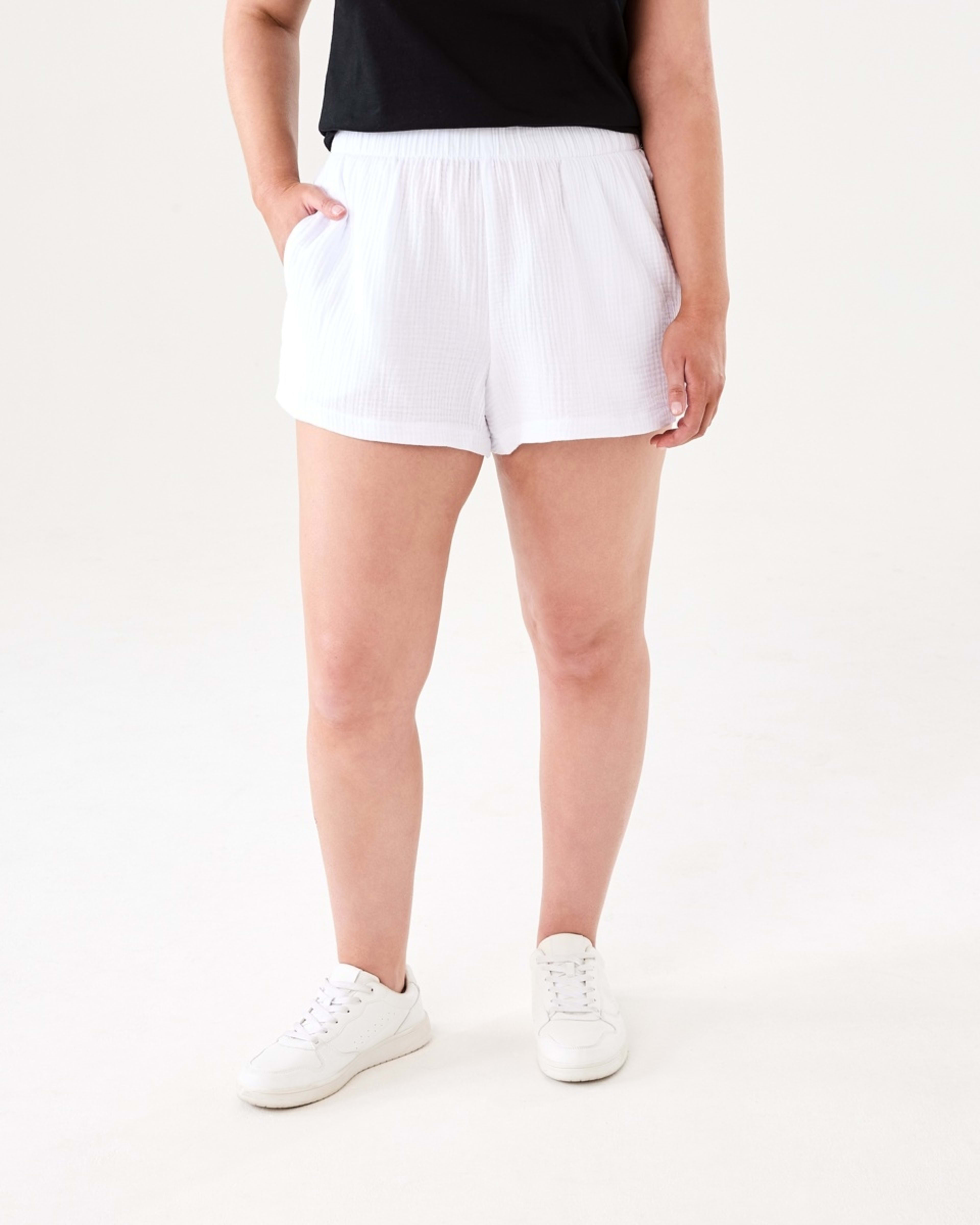 6 Double Cloth Shorts WHITE, 6 of 6