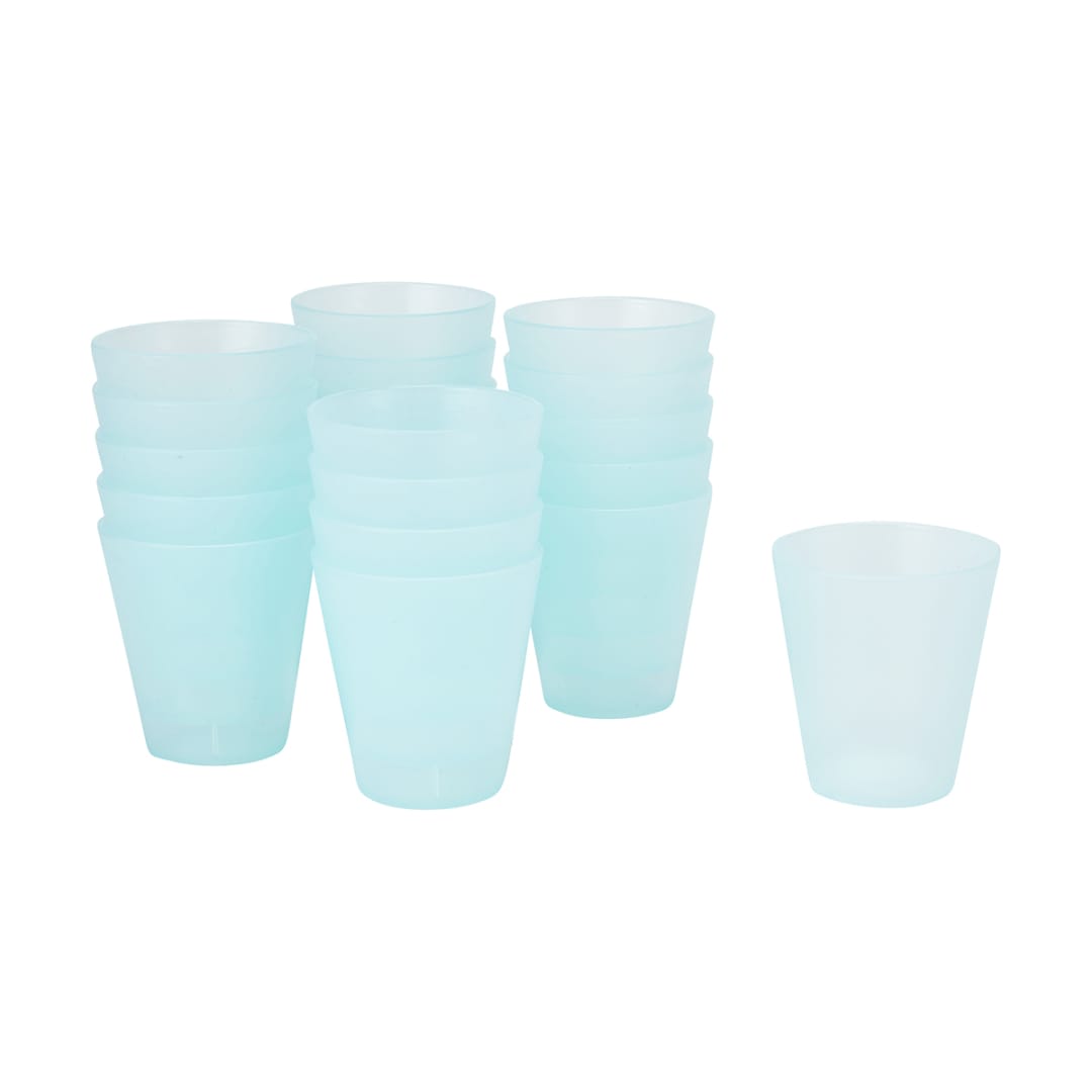 20 Pack Reusable Plastic Shot Glasses Kmart