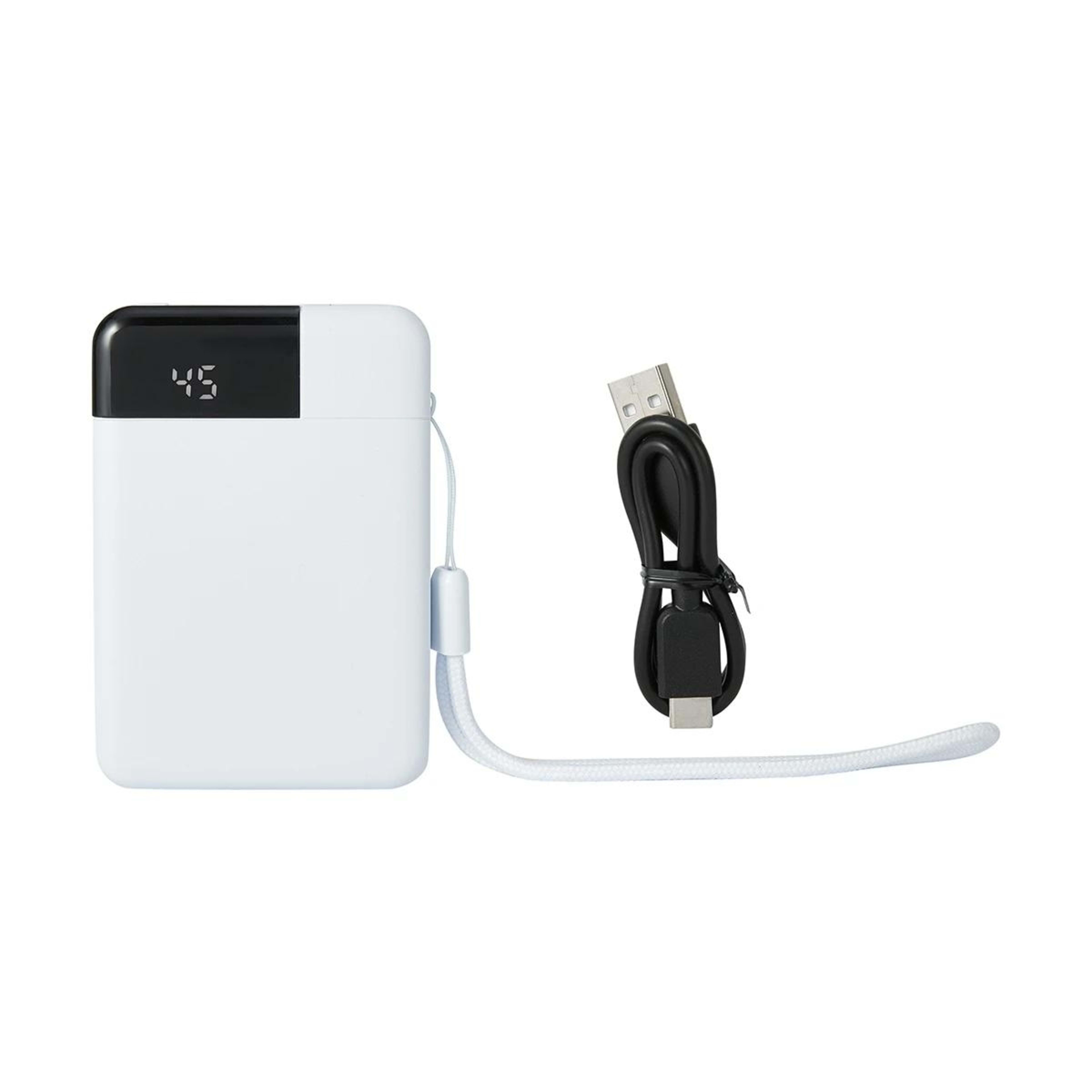 1 Portable Charger USB A and C 15W 5000mAh