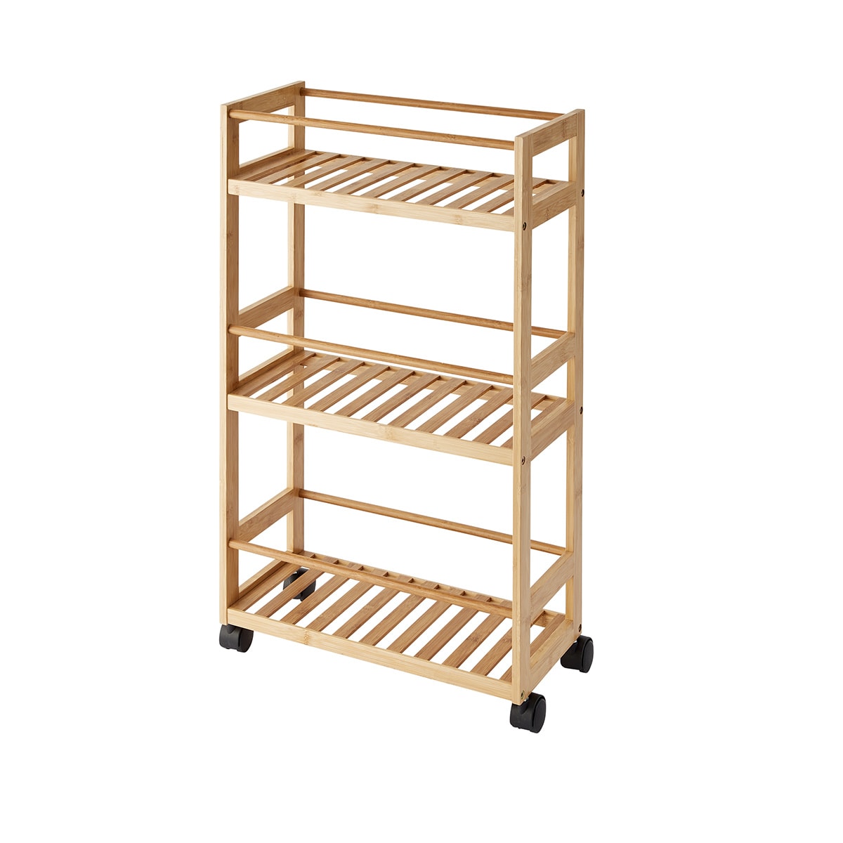 Bamboo Slim Line Trolley Kmart