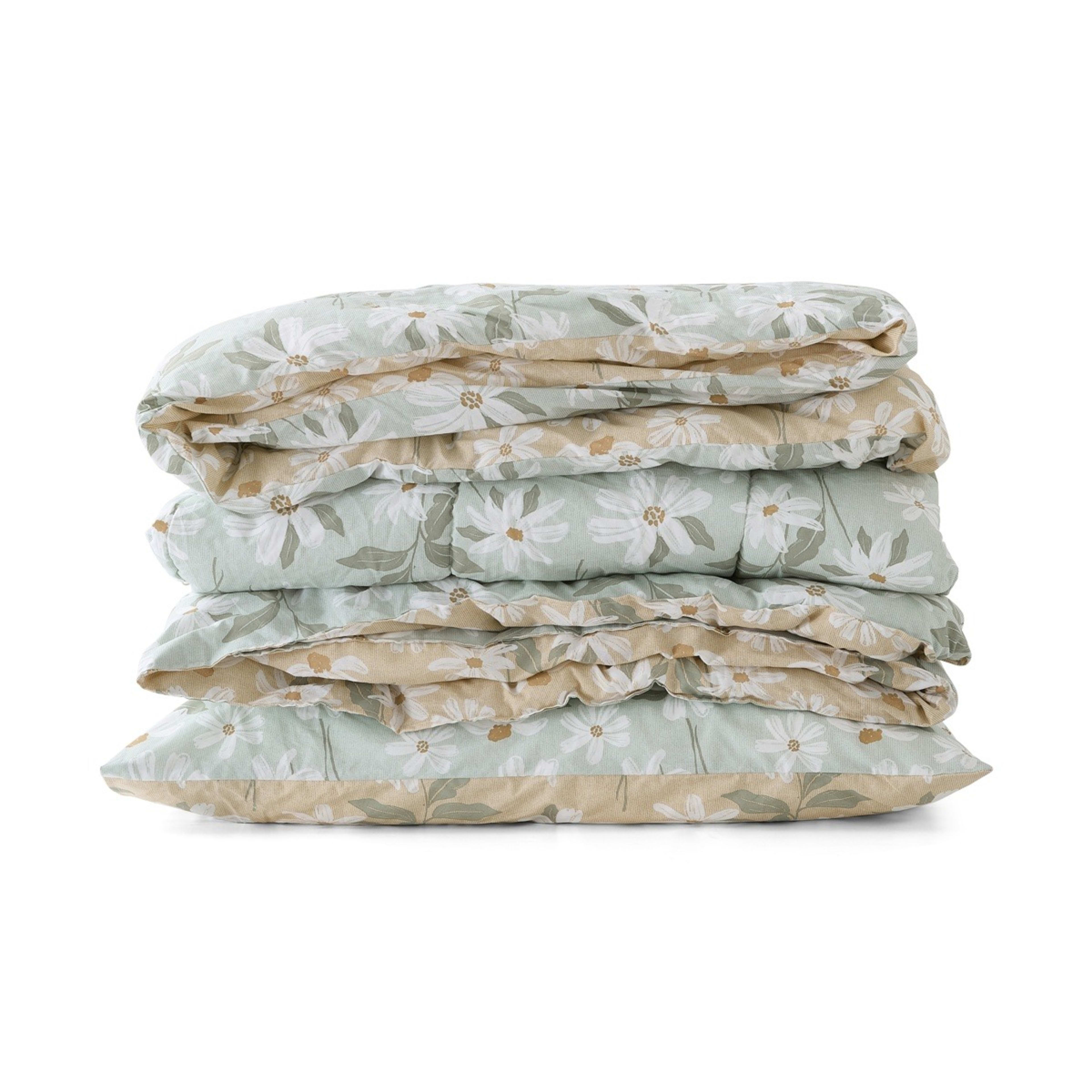 7 Talia Cotton Rich Reversible Comforter Set - Queen Bed, 7 of 7