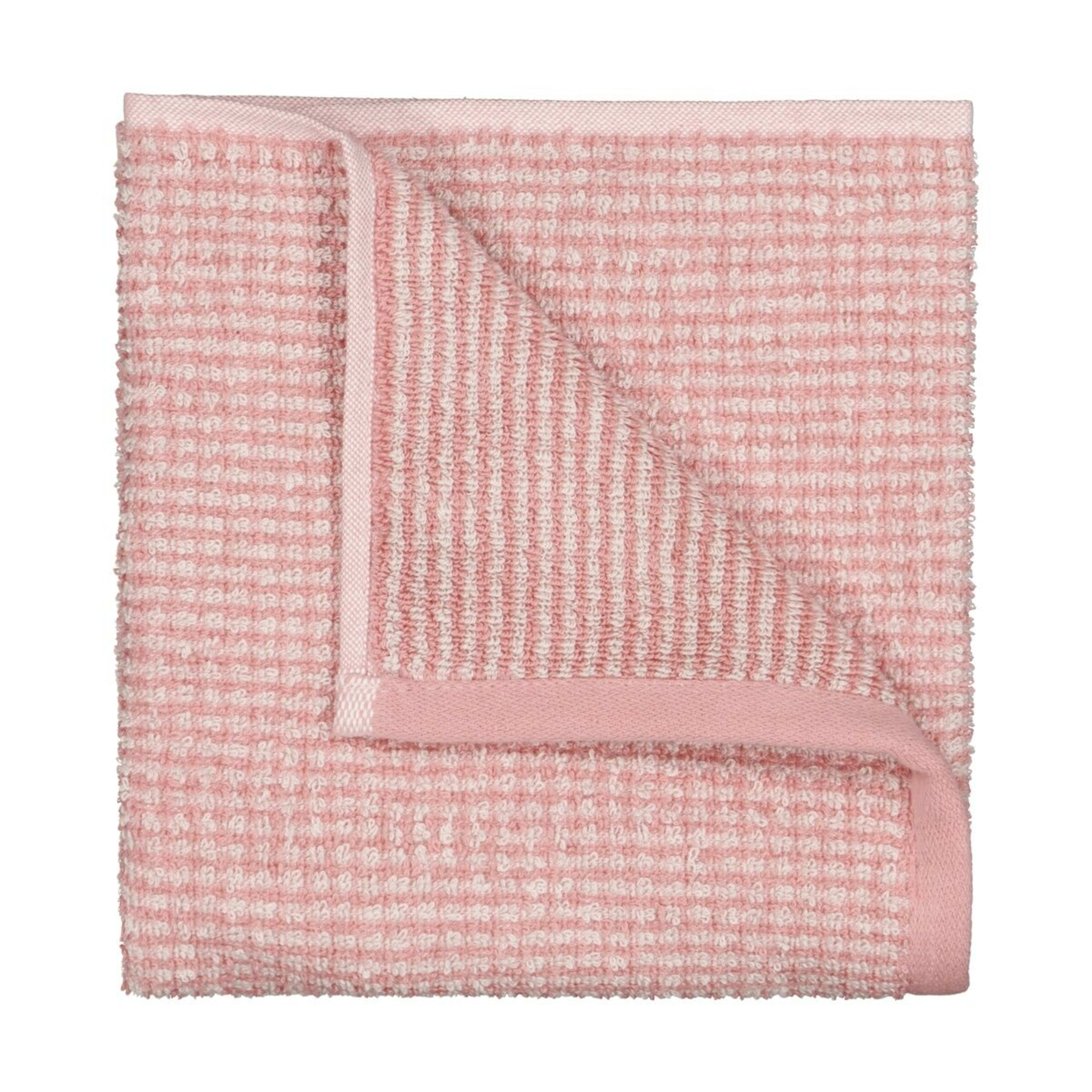 1 Mini Waffle Cotton Hand Towel - Rose Tan, 1 of 6