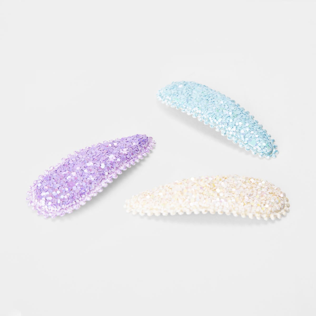 3 Pack Glitter Hair Clips Kmart NZ