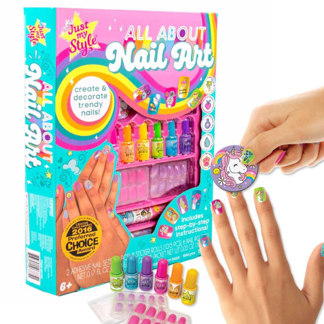 Just My Style All About Nail Art Kit - Kmart - Just My Style All About Nail Art