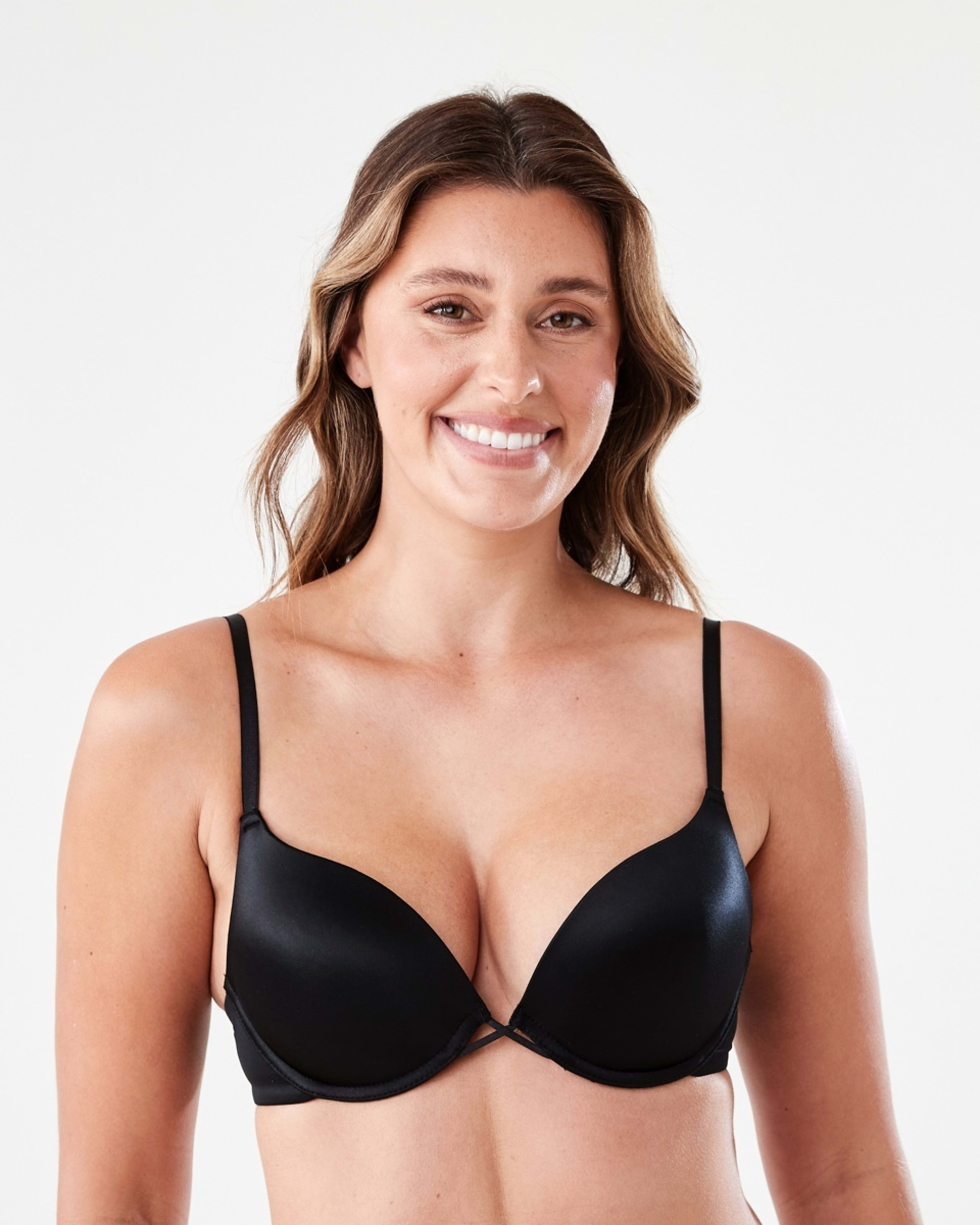 1 Maximum Lift Push Up Bra BLACK